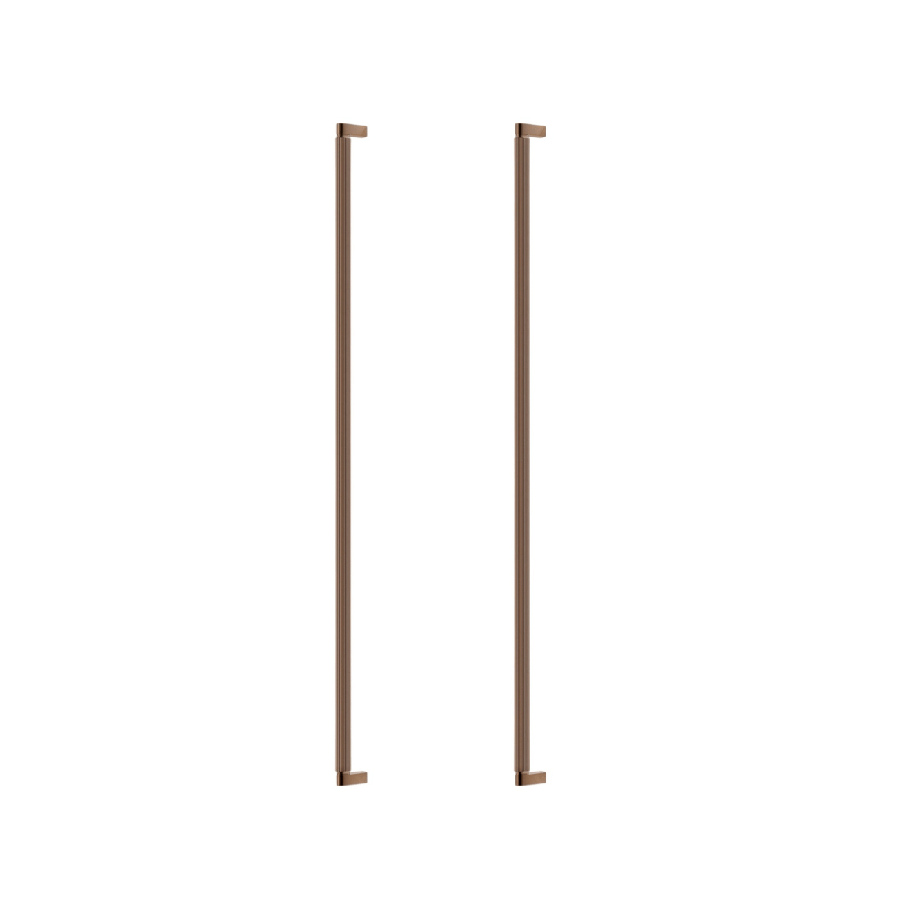 Brooklyn Big | Pull Bar i Børstet Bronze finish - Dobbeltsidet montering L 1074 mm (C/C 1056 mm) Viefe VF-06791056L619 FINICC