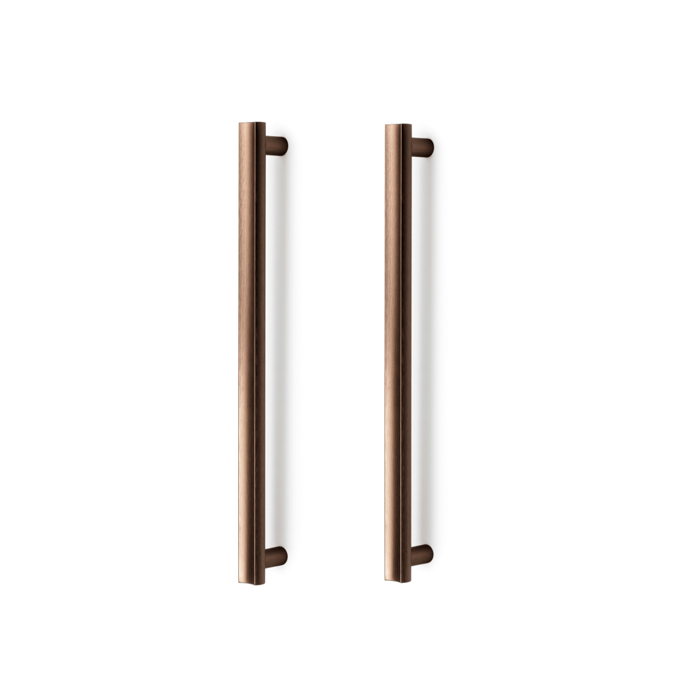 Moon Big | Pull Bar i Bronze finish - Dobbeltside montering L 424 mm (C/C 384 mm) Viefe VF-0663384L619 FINICC