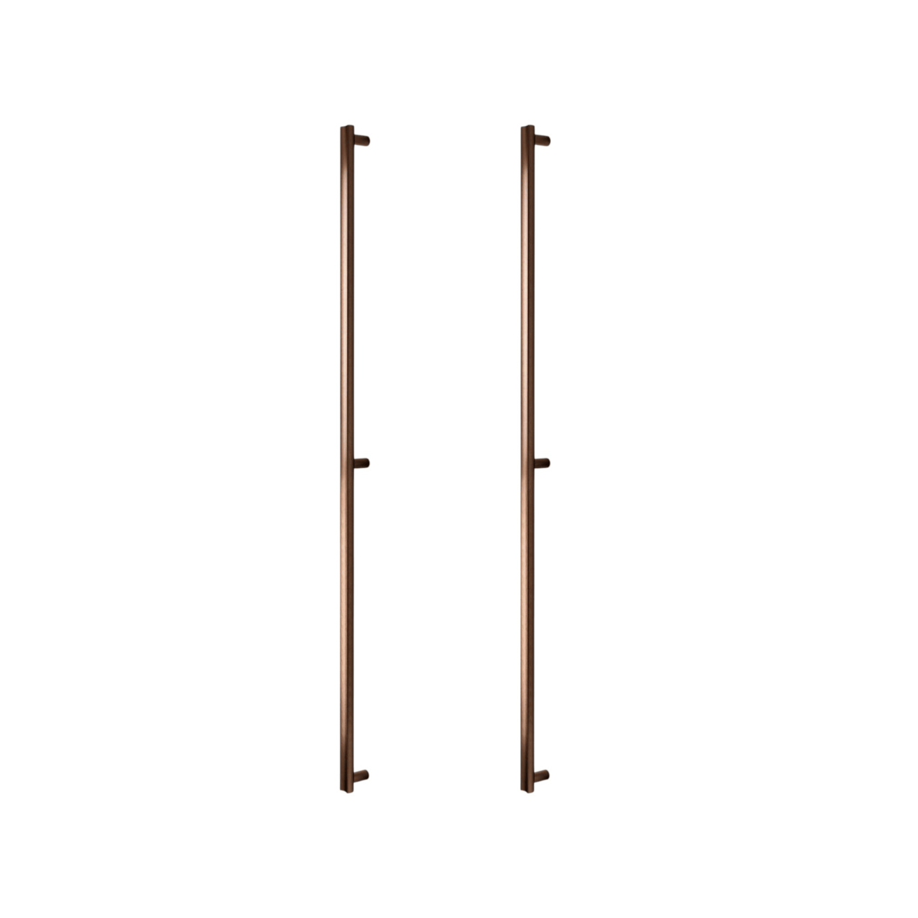 Moon Big | Pull Bar i Bronze finish - Dobbeltside montering L 1096 mm (C/C 1056 mm) Viefe VF-06631056L619 FINICC