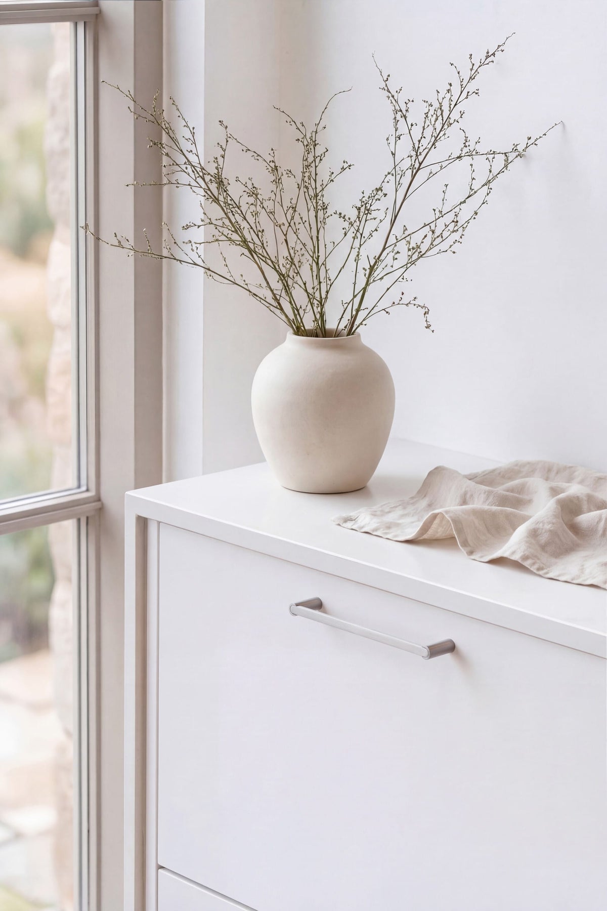 Flow | Greb i Rustfrit Stål finish Beslag Design FINICC