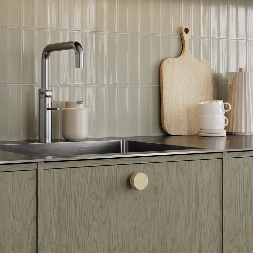 Row | Knop i Ubehandlet Eg Ø 40 mm x D 28 mm Beslag Design BD-373365-11 FINICC