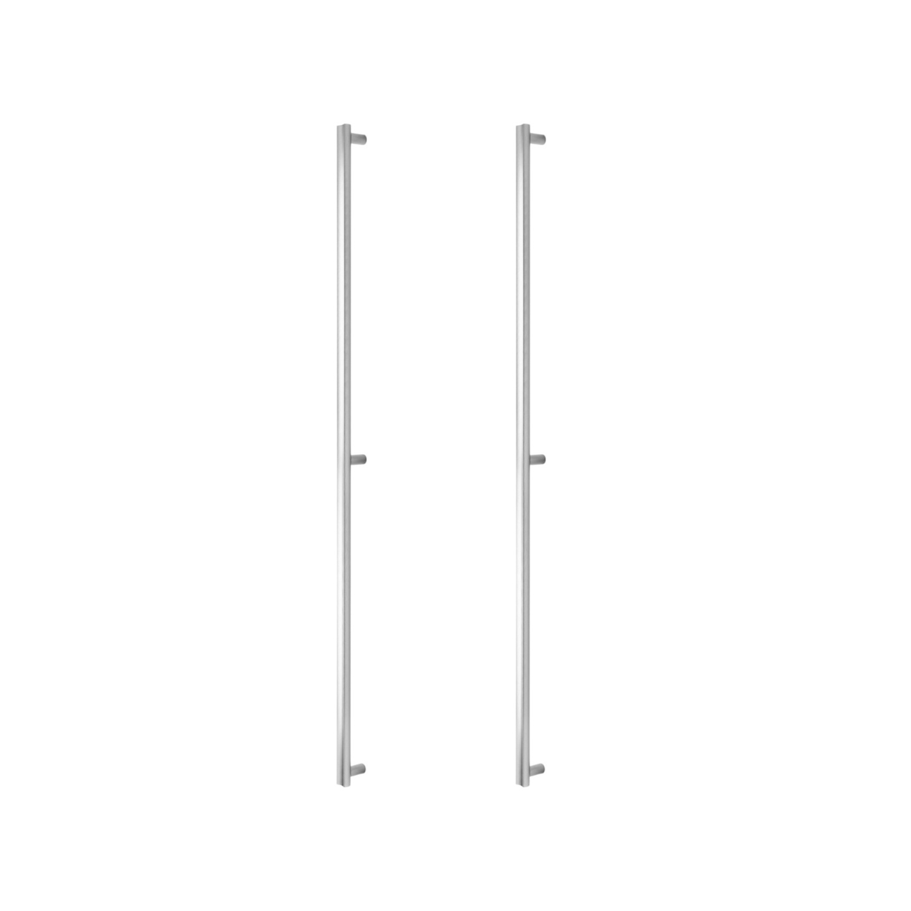 Moon Big | Pull Bar i Rustfrit Stål finish - Dobbeltside montering L 1096 mm (C/C 1056 mm) Viefe VF-06631056L24 FINICC