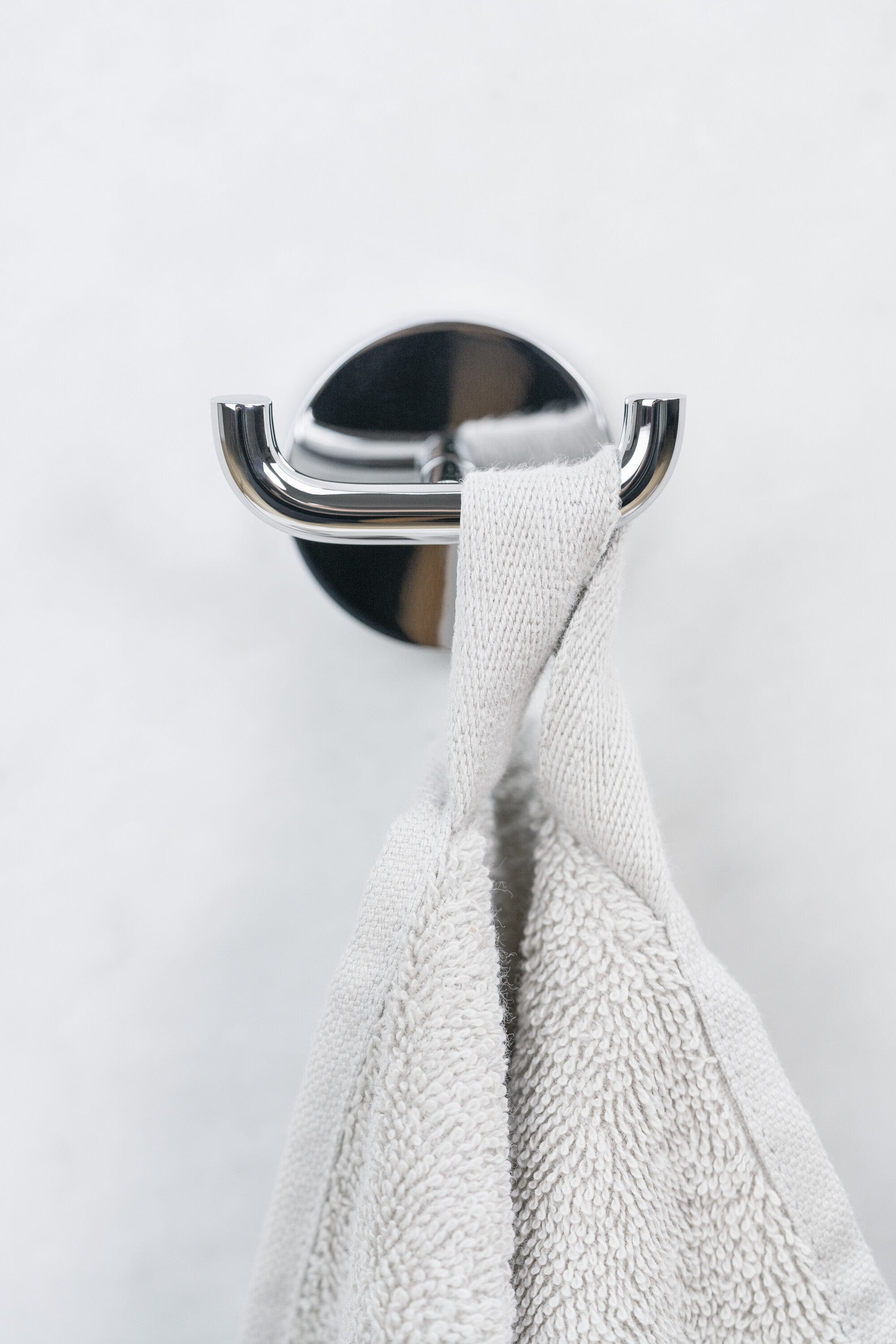 Calm Double | Knage i Blank Krom Ø 45 mm x D 38 mm Alexander & Wilks 620080-41 FINICC