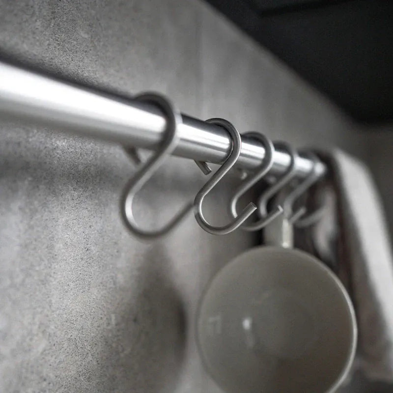 Aveny | S-Krog i Rustfrit Stål finish Beslag Design BD-948011-41 FINICC