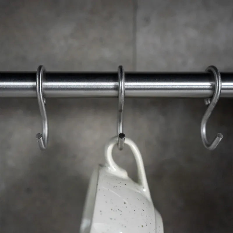 Aveny | S-Krog i Rustfrit Stål finish Beslag Design BD-948011-41 FINICC