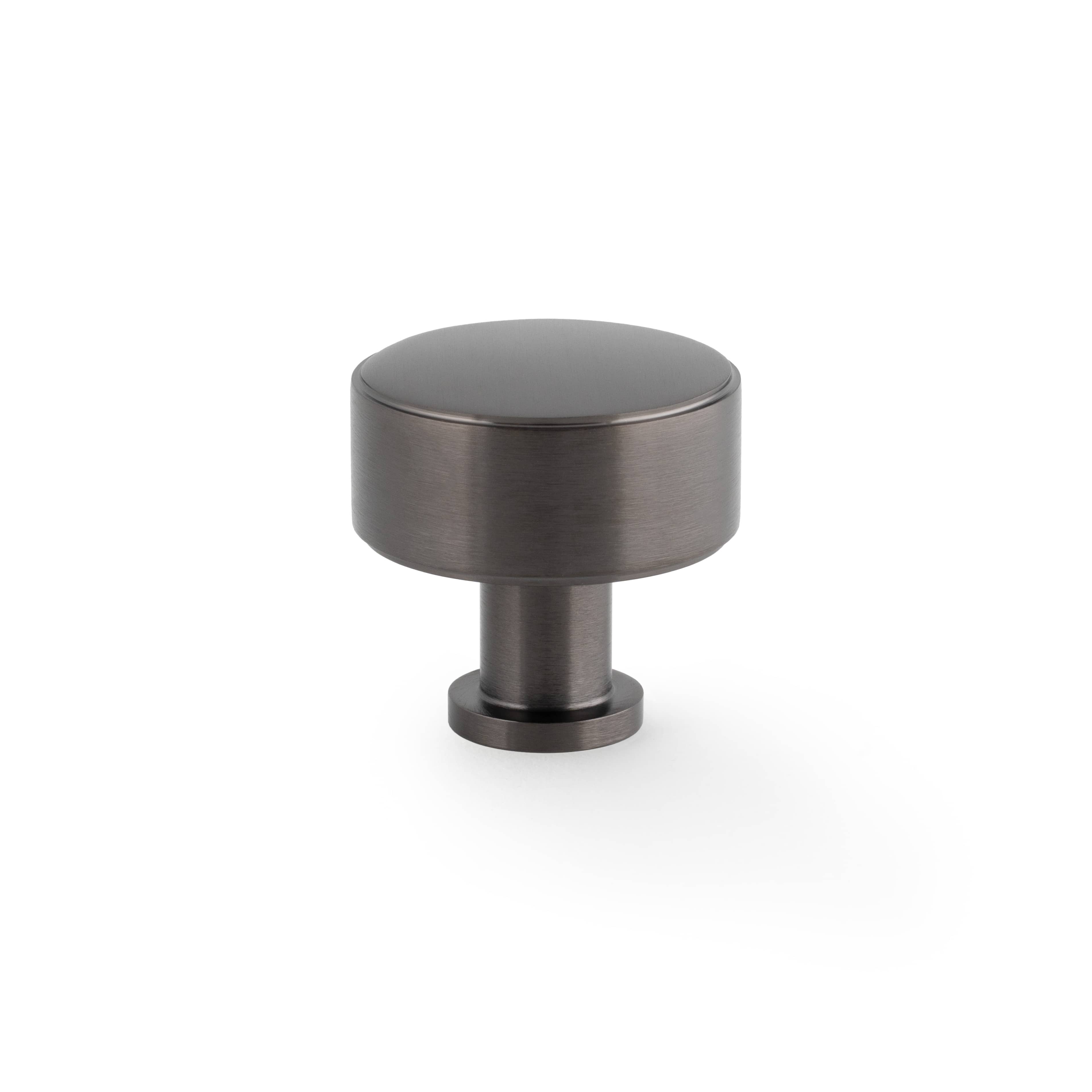 Lucia Plain | Knop i Dark Bronze Ø 35 mm x D 35 mm Alexander and Wilks AW807P-35-DBZPVD FINICC