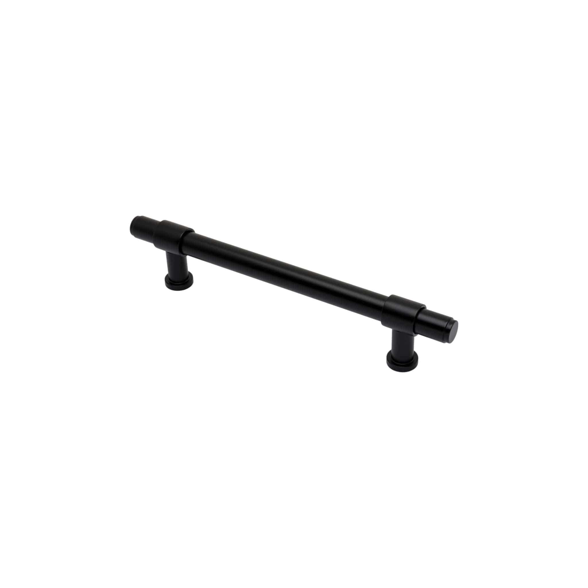 Kingston Plain | Greb i Mat Sort L 220 mm (C/C 160 mm) Alexander & Wilks AW839P-160-BL FINICC