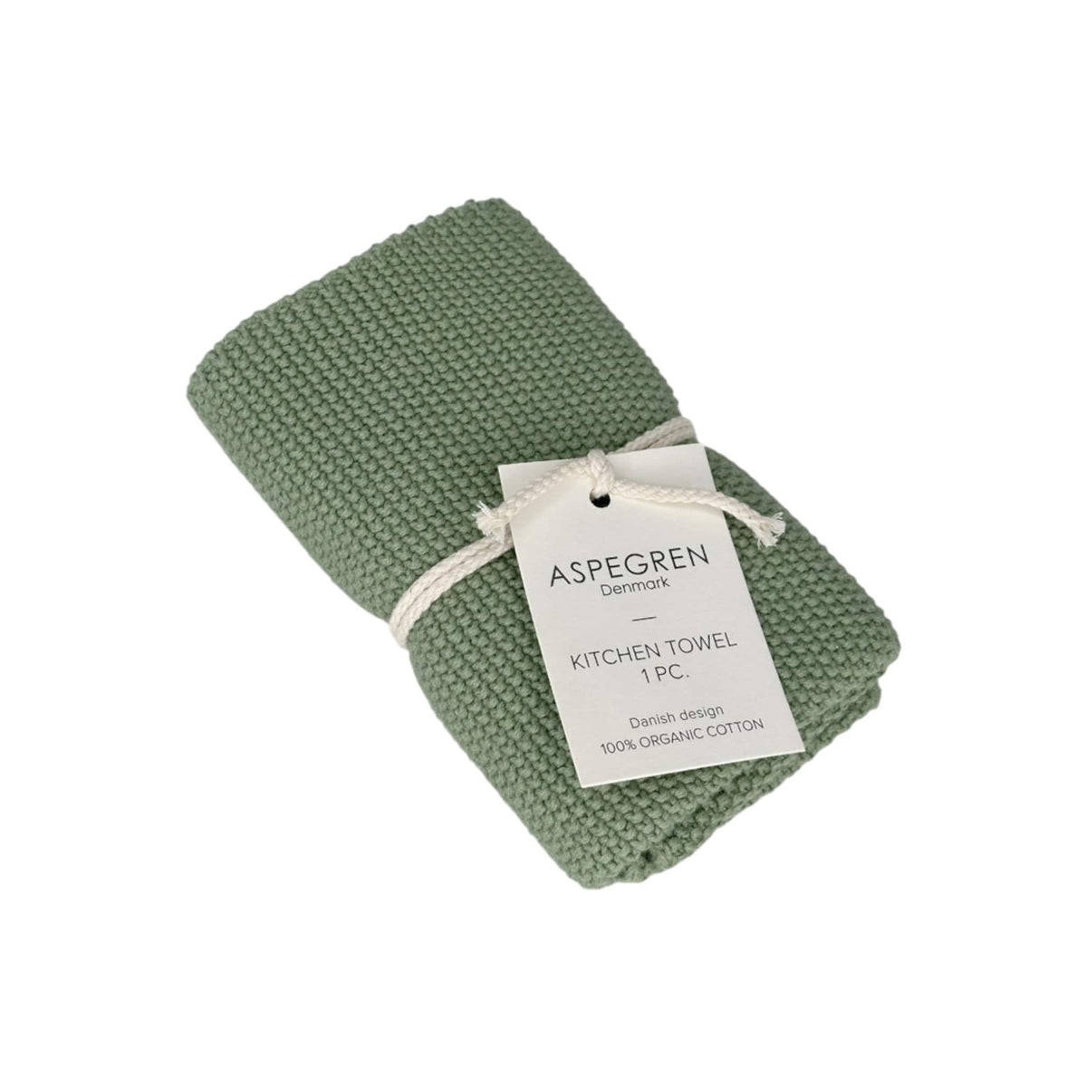 Solid | Køkkenhåndklæde i Aloe Green Aspegren AG-3905 FINICC