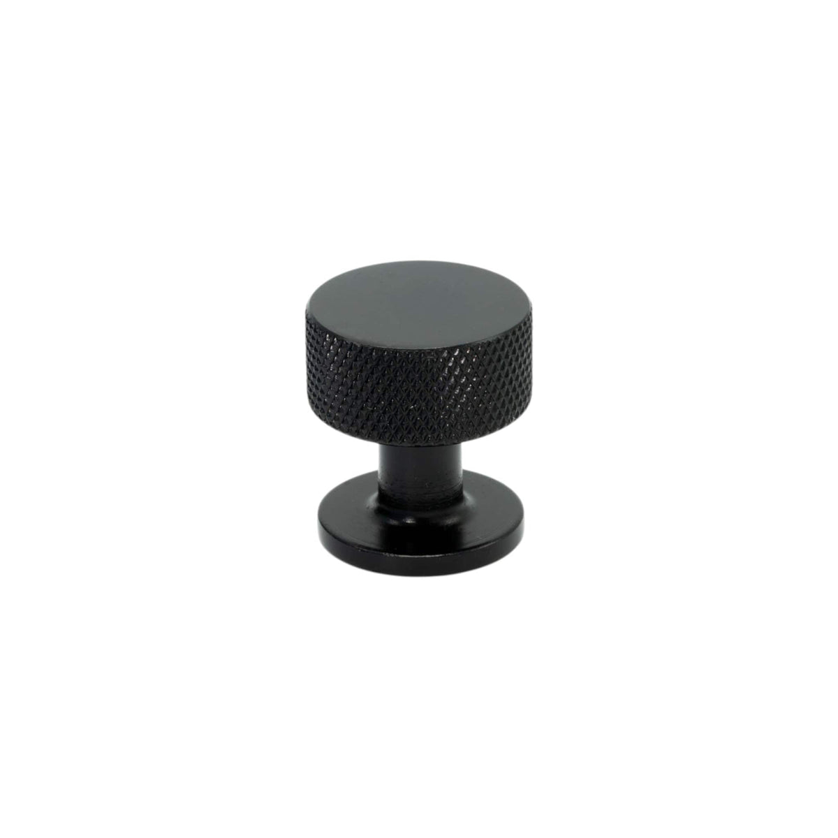 Crest | Knop i Mat Sort Ø 26 mm x D 28 mm Beslag Design BD-309130-11 FINICC