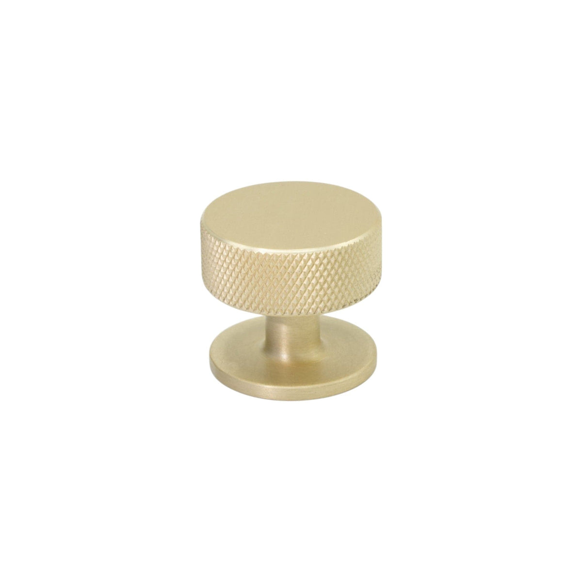 Crest | Knop i Børstet Messing Finish Ø 32 mm x D 28 mm Beslag Design BD-309142-11 FINICC