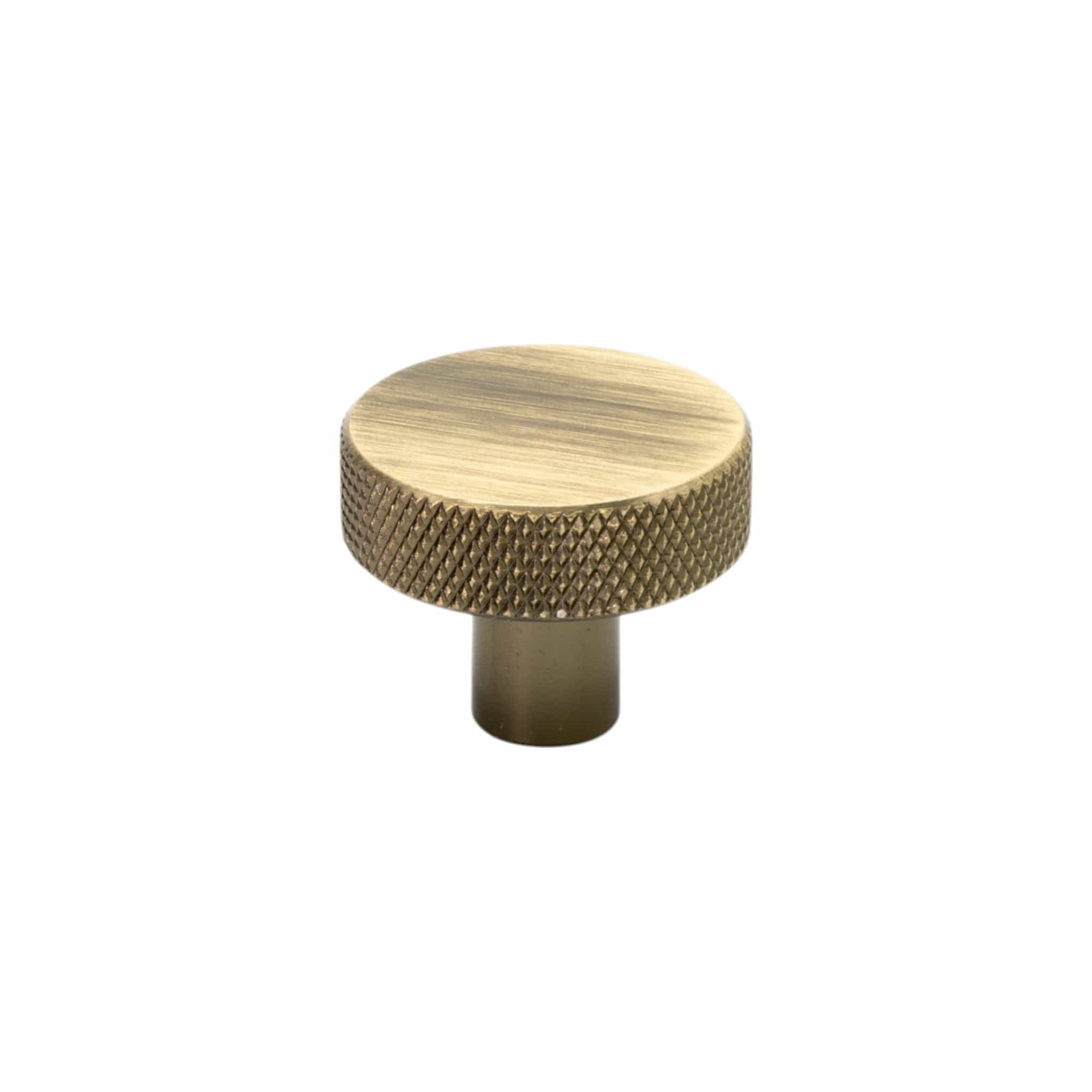 Flat | Knop i Dark Bronze Ø 32 mm x D 26 mm Beslag Design BD-309163-11 FINICC
