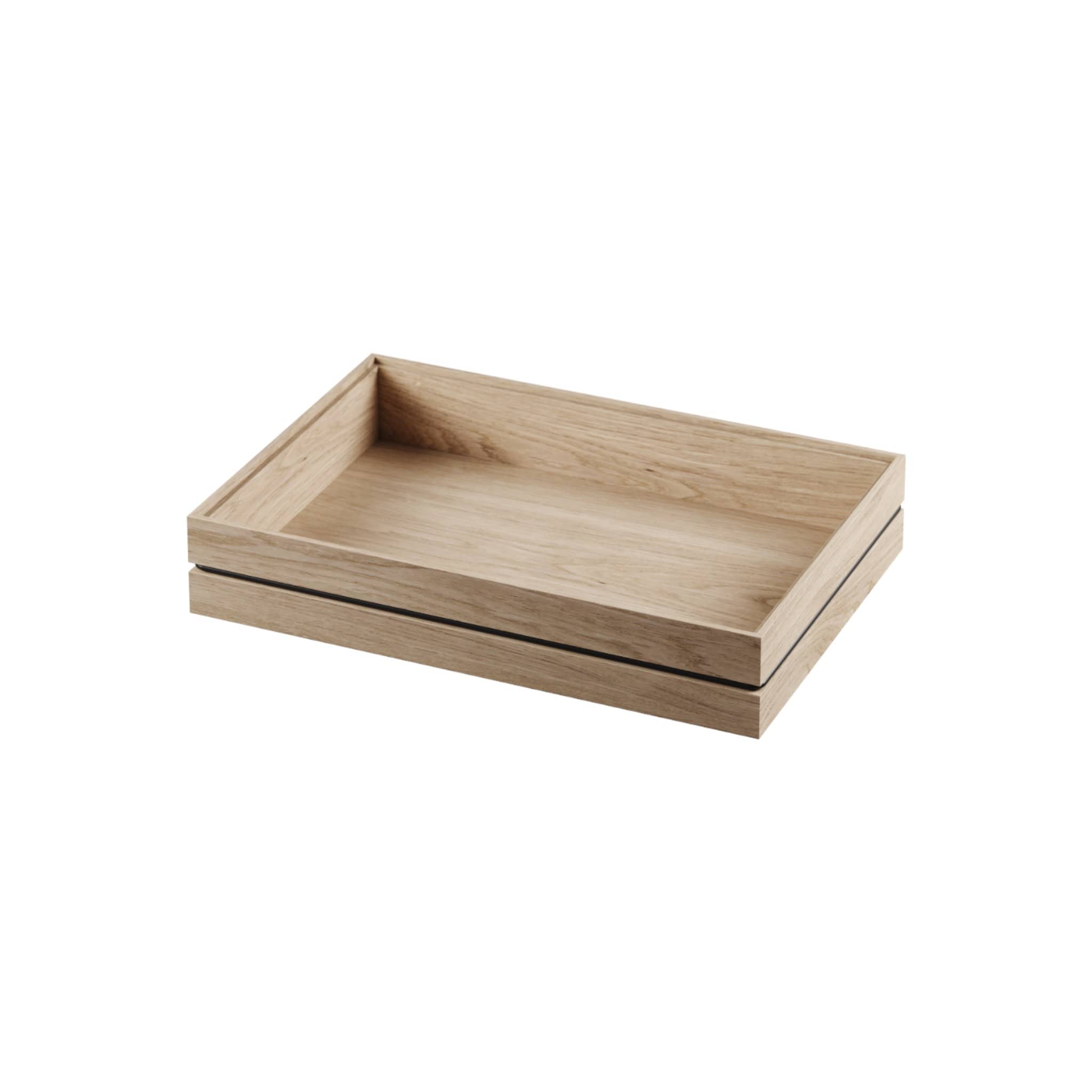 Organise Large | Bakke i Ubehandlet Eg L 34 cm x D 25 cm Moebe MB-ORGLO FINICC