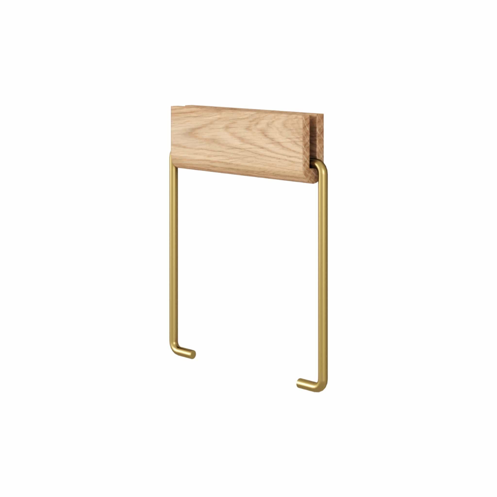 Toilet Roll Holder | Toiletrulleholder i Eg/Messing Moebe MB-TRHOBR FINICC