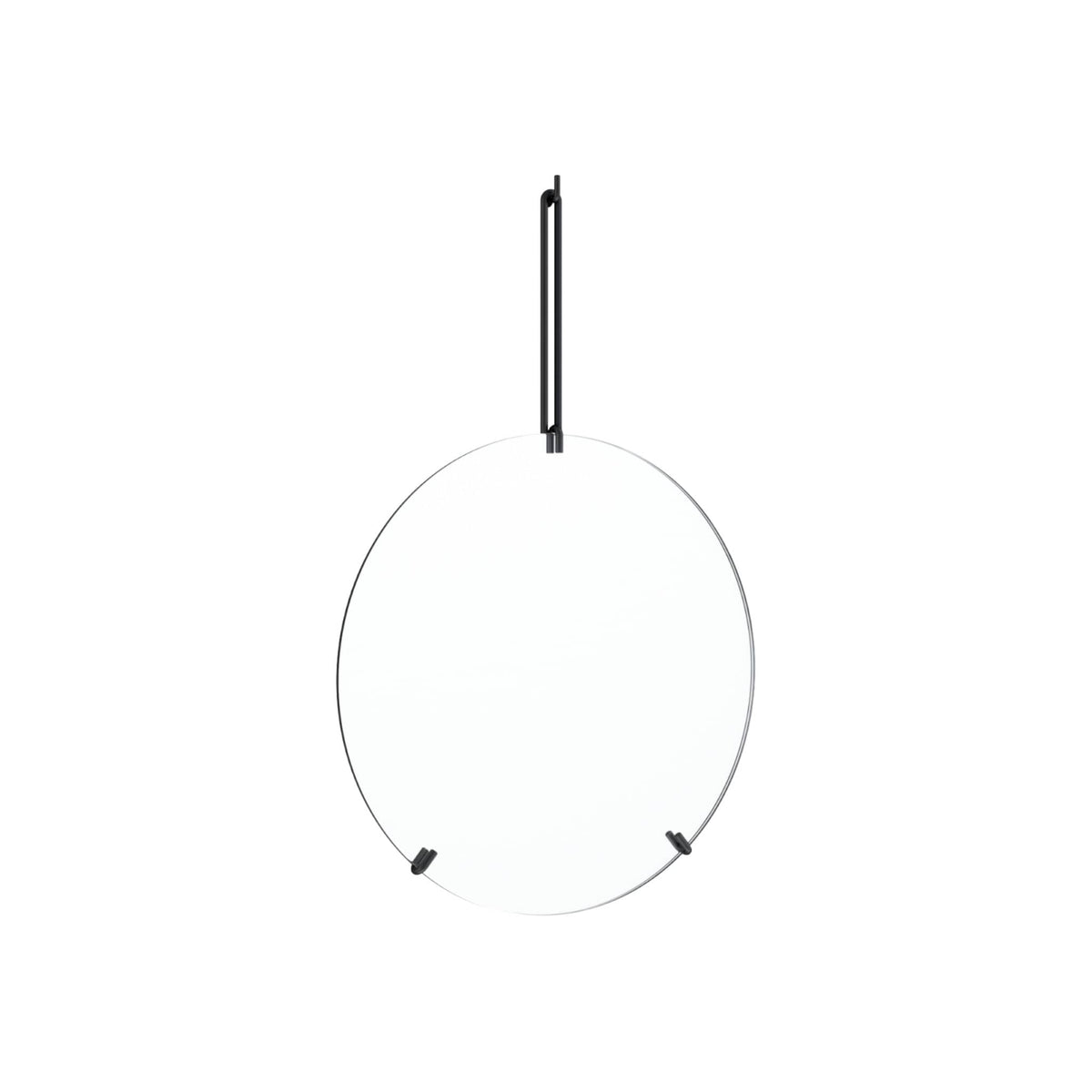 Wall Mirror | Spejl i Sort L 94,5 cm x B 70 cm Moebe MB-WMBL70 FINICC