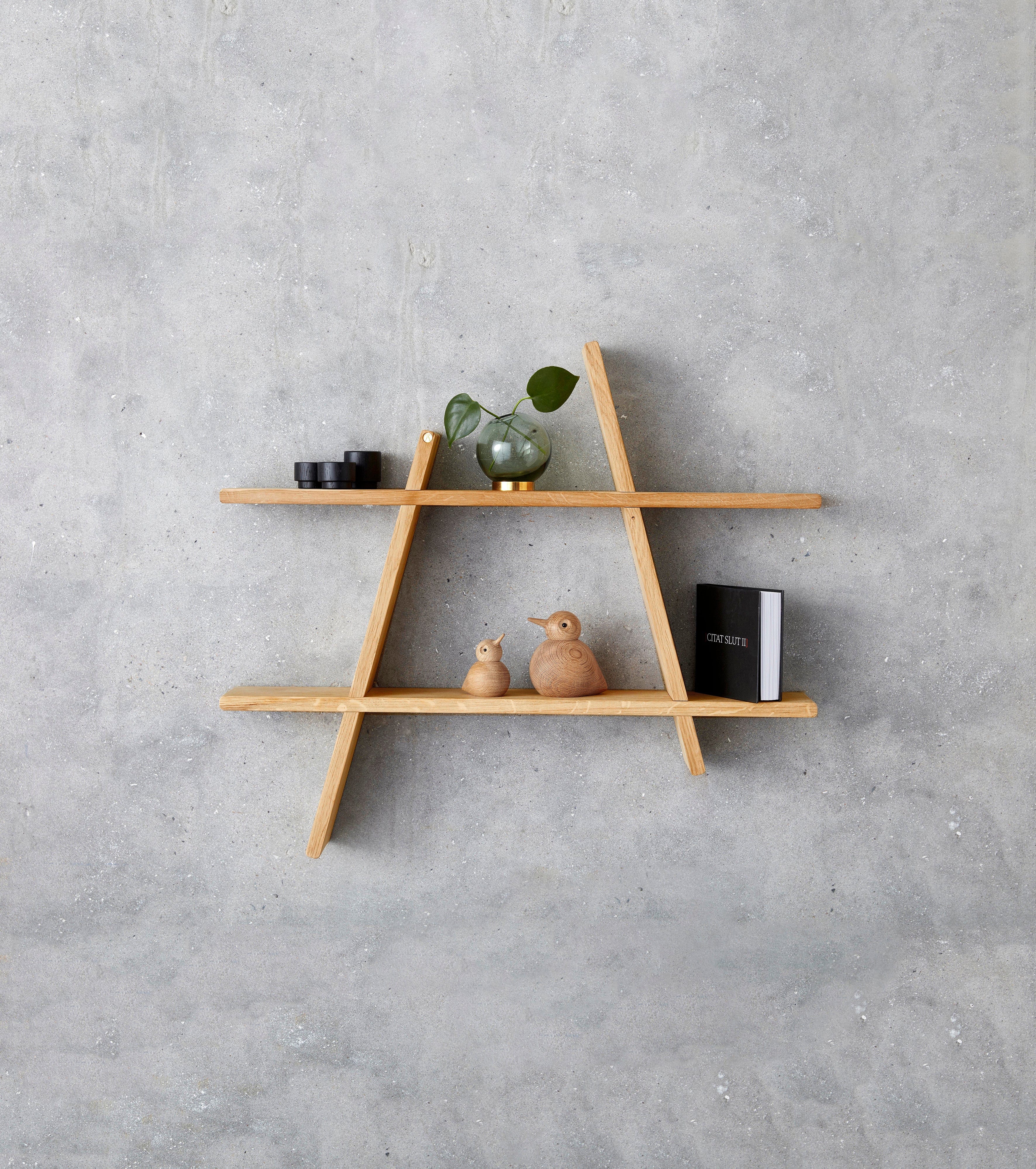 A-shelf Medium | Hylde i Olieret Eg Andersen Furniture AF-4-170050 FINICC