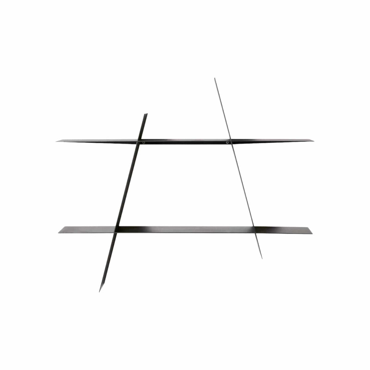 A-shelf Medium | Hylde i Sort Stål Andersen Furniture AF-4-171060 FINICC