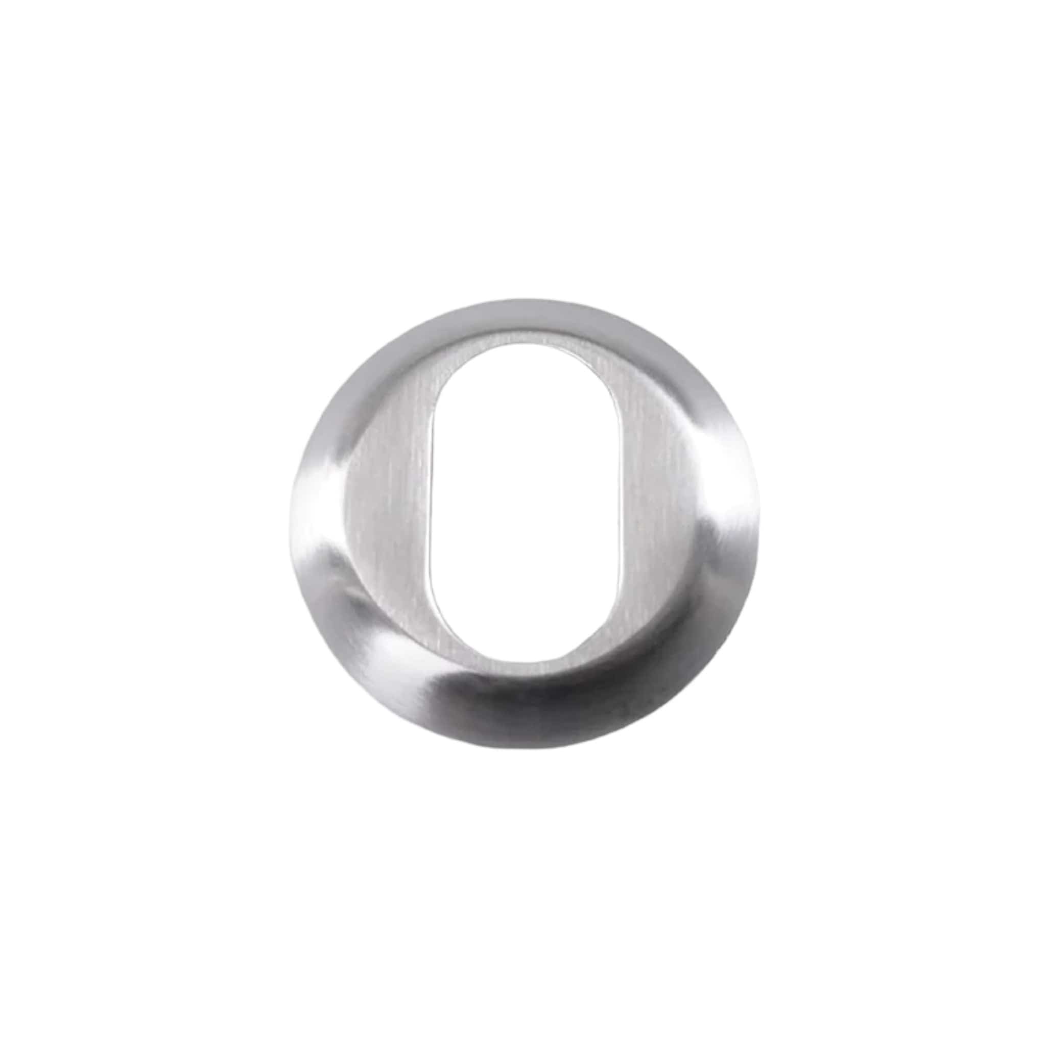 Cylinderring til hoveddør i Rustfrit Stål - passer bl.a. til AJ dørgreb Ø 50 mm (C/C 30 mm) Tilbehør til Arne Jacobsen AJ-232408 FINICC