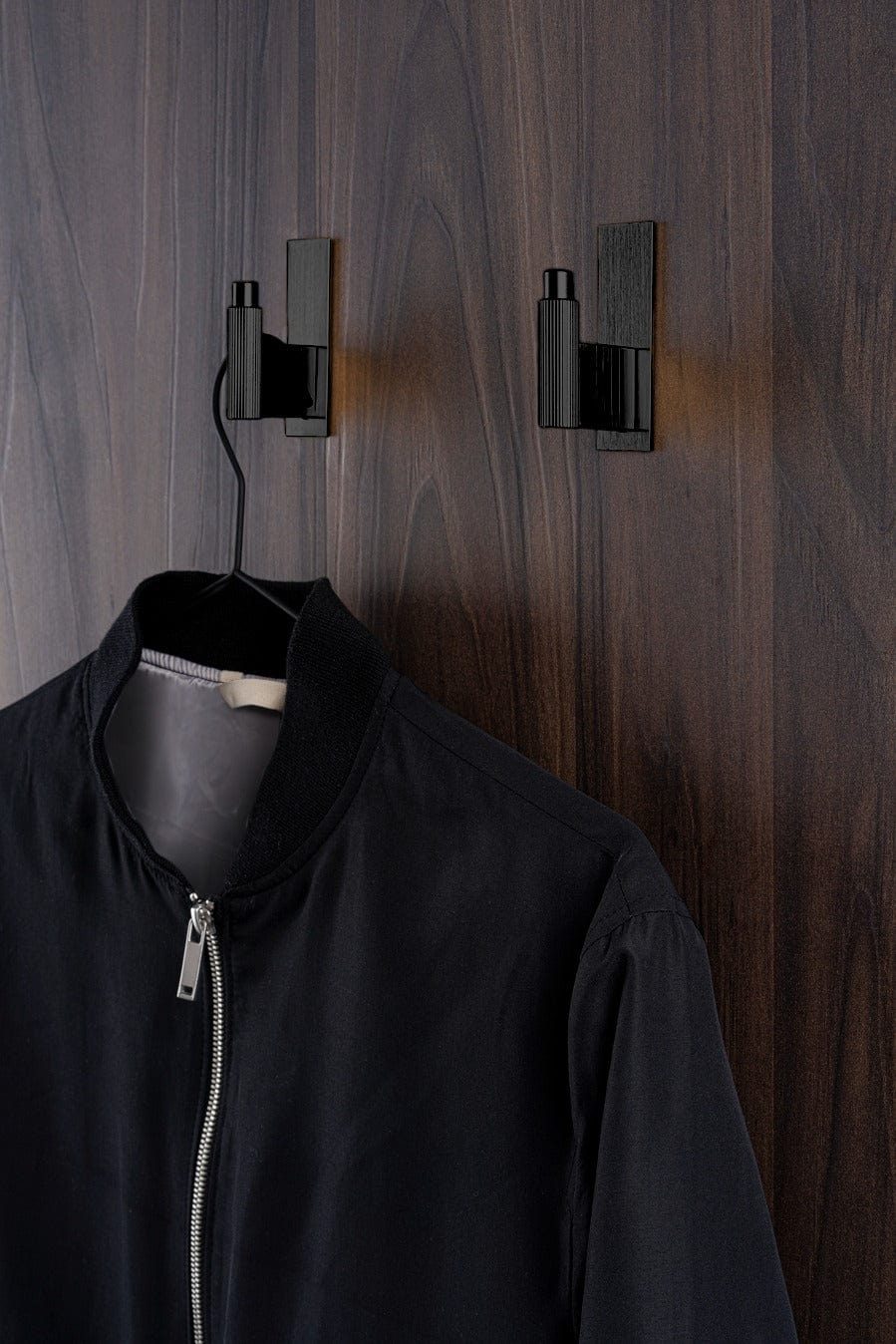 Arpa Plate | Knage i Børstet Sort H 80 mm x D 43 mm Viefe VF-7036025L30 FINICC