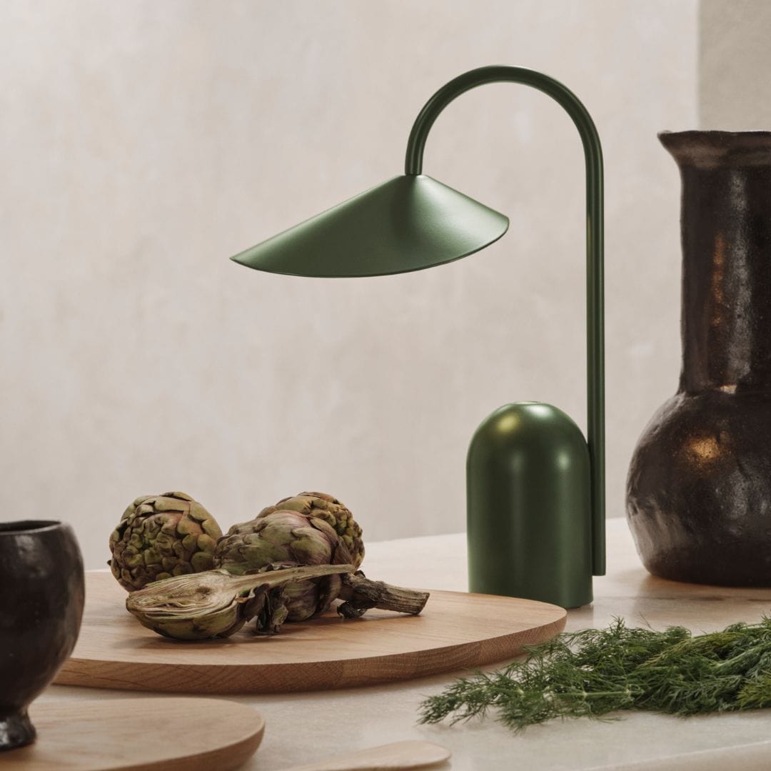 Arum Portable Lamp - Grass Green