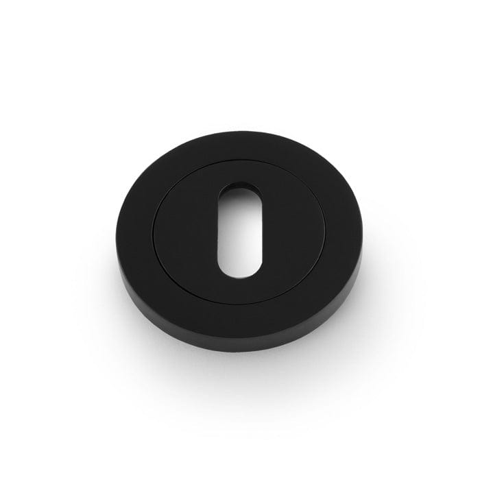 AW Oval | Nøgleskilt i Sort (2 stk) Alexander & Wilks AW391BL-SET FINICC