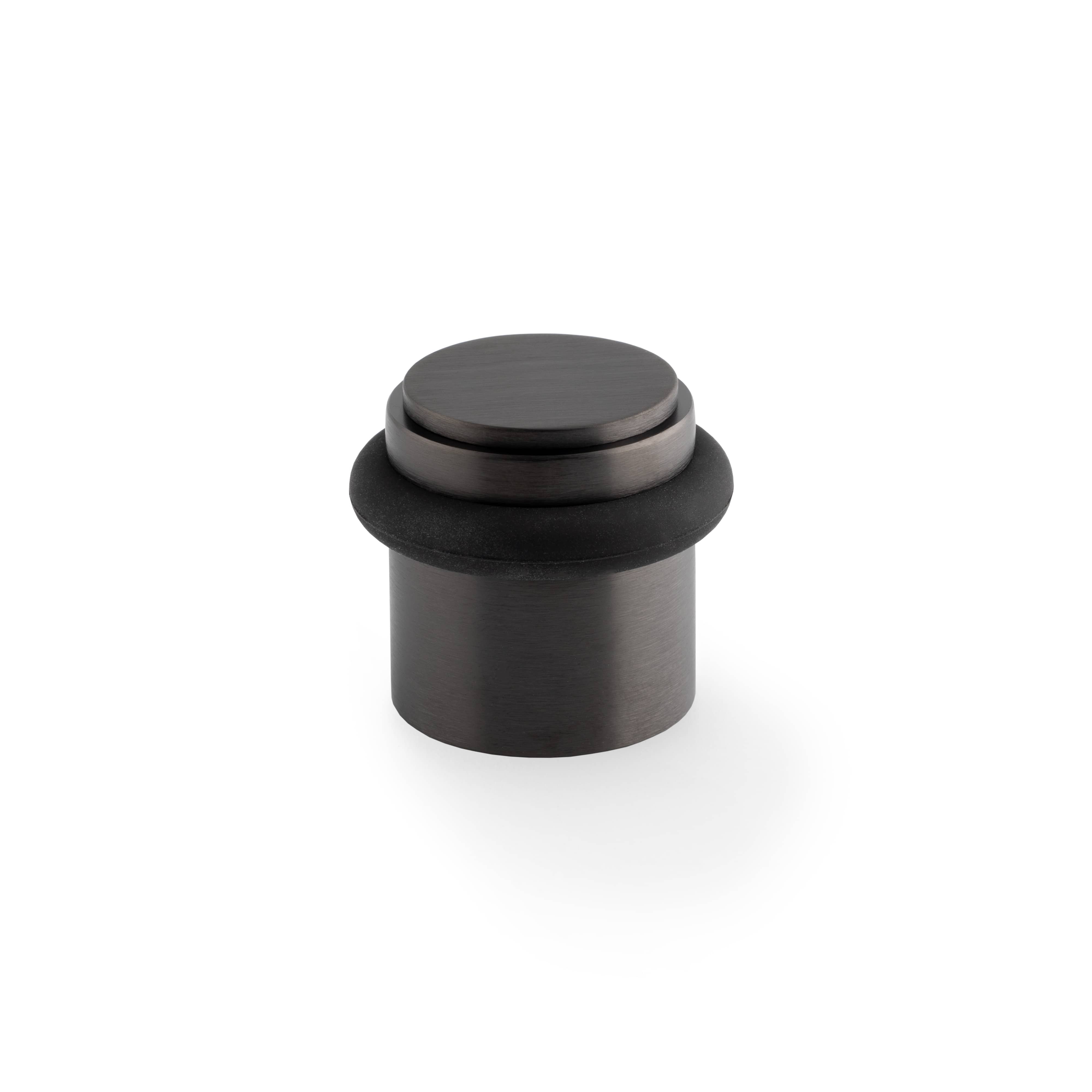 Brunel Floor Plain | Dørstopper i Dark Bronze Ø 35 mm x H 38,5 mm Alexander & Wilks AW639PDBZPVD FINICC