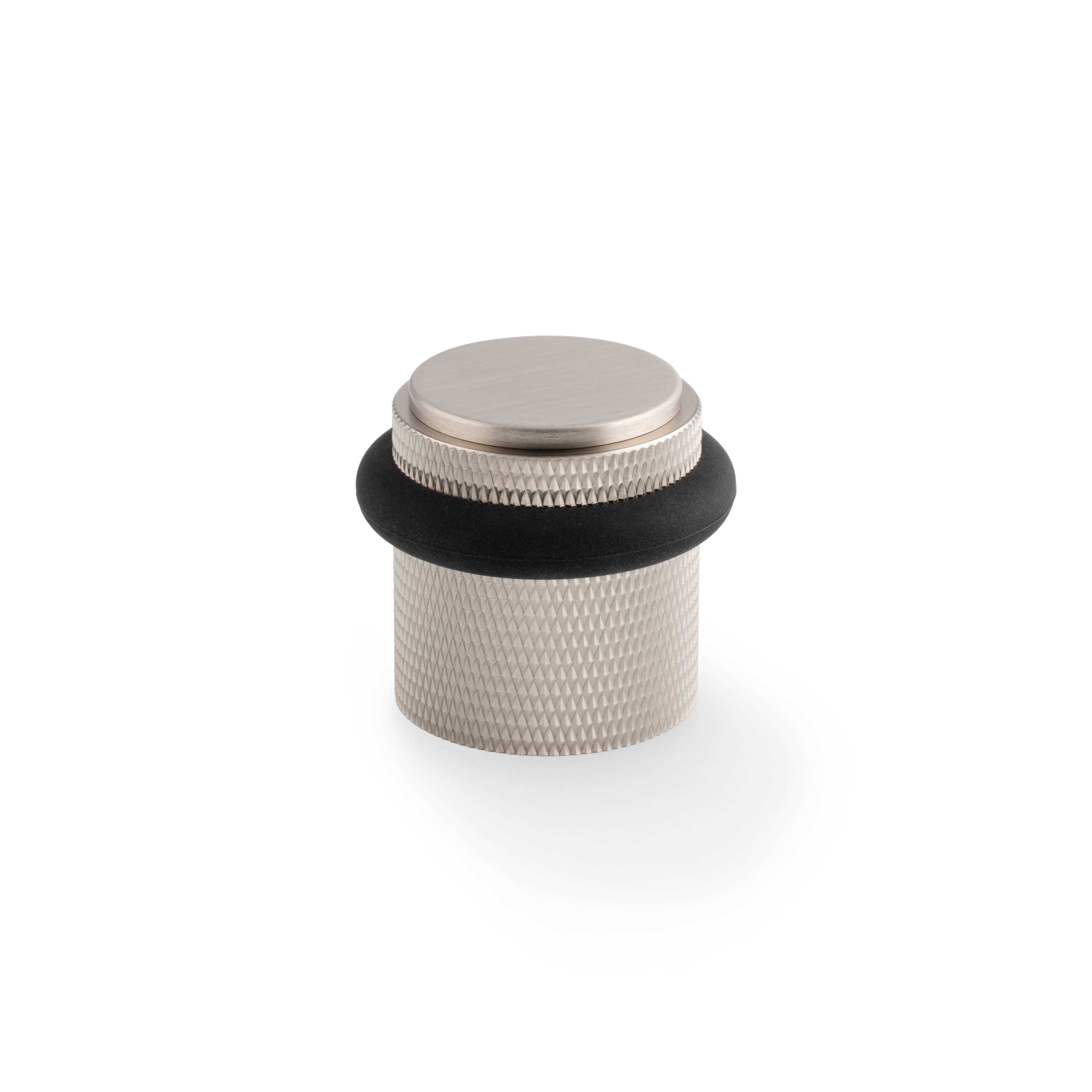 Brunel Floor Cross | Dørstopper i Rustfrit Stål Ø 35 mm x H 38,5 mm Alexander & Wilks AW639KSN FINICC