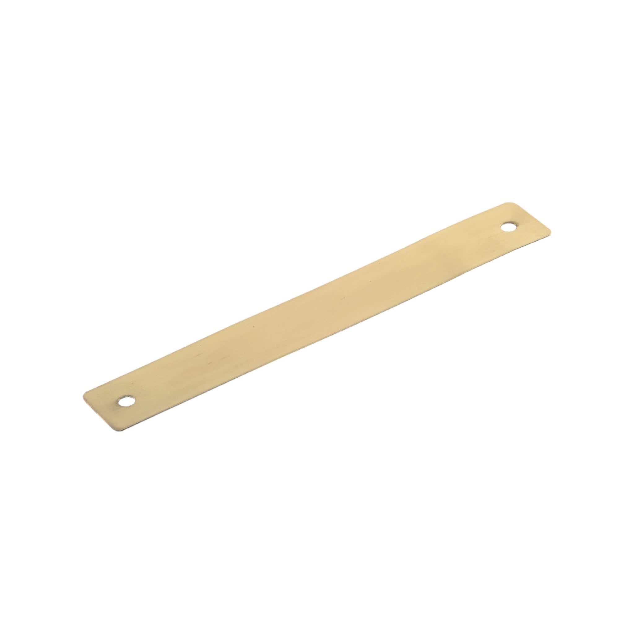 Bagplade til greb i Blank Messing med lak Et Al FINICC
