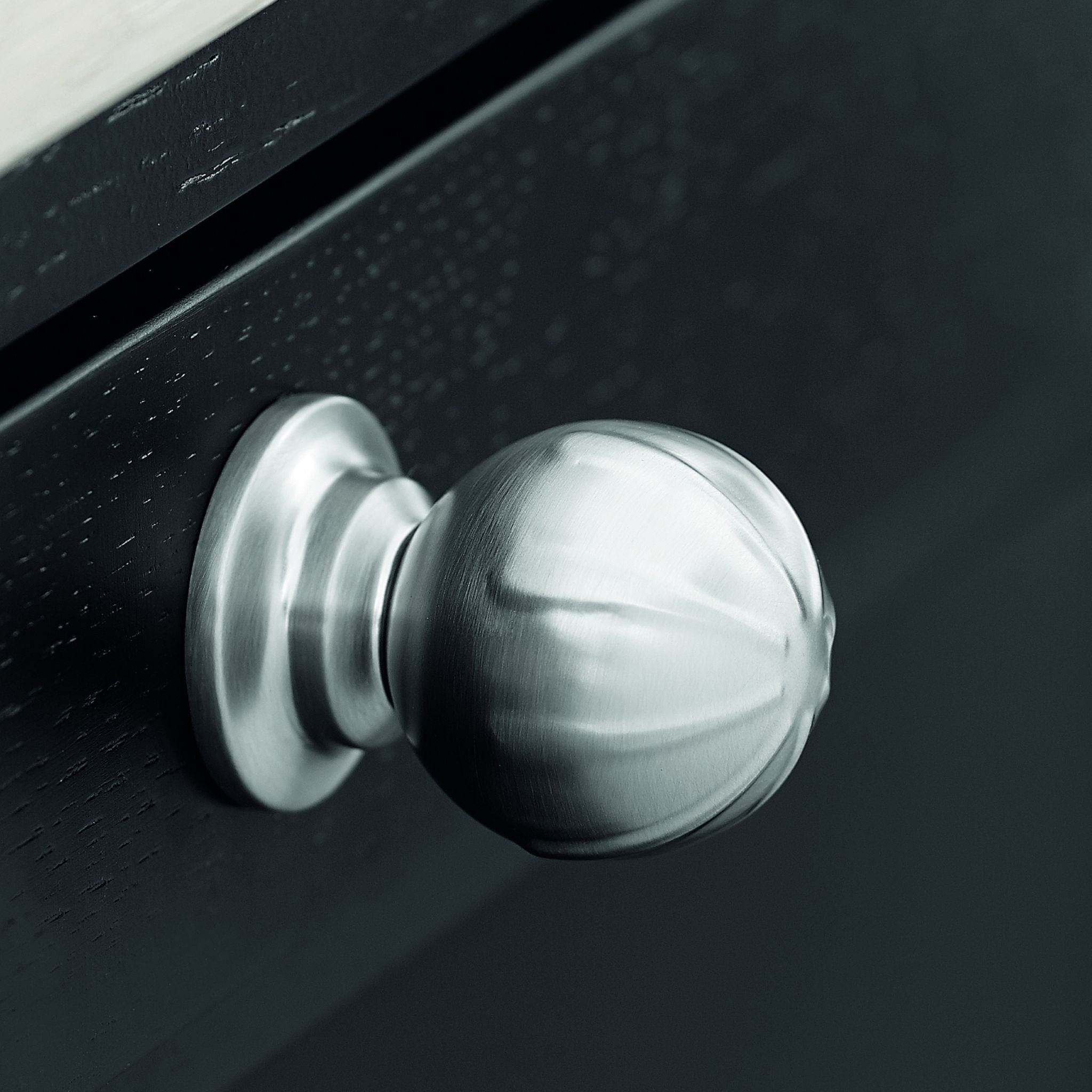 Banister | Knop i Rustfrit Stål Finish Ø 33,2 mm Furnipart FP-533960033-66 FINICC