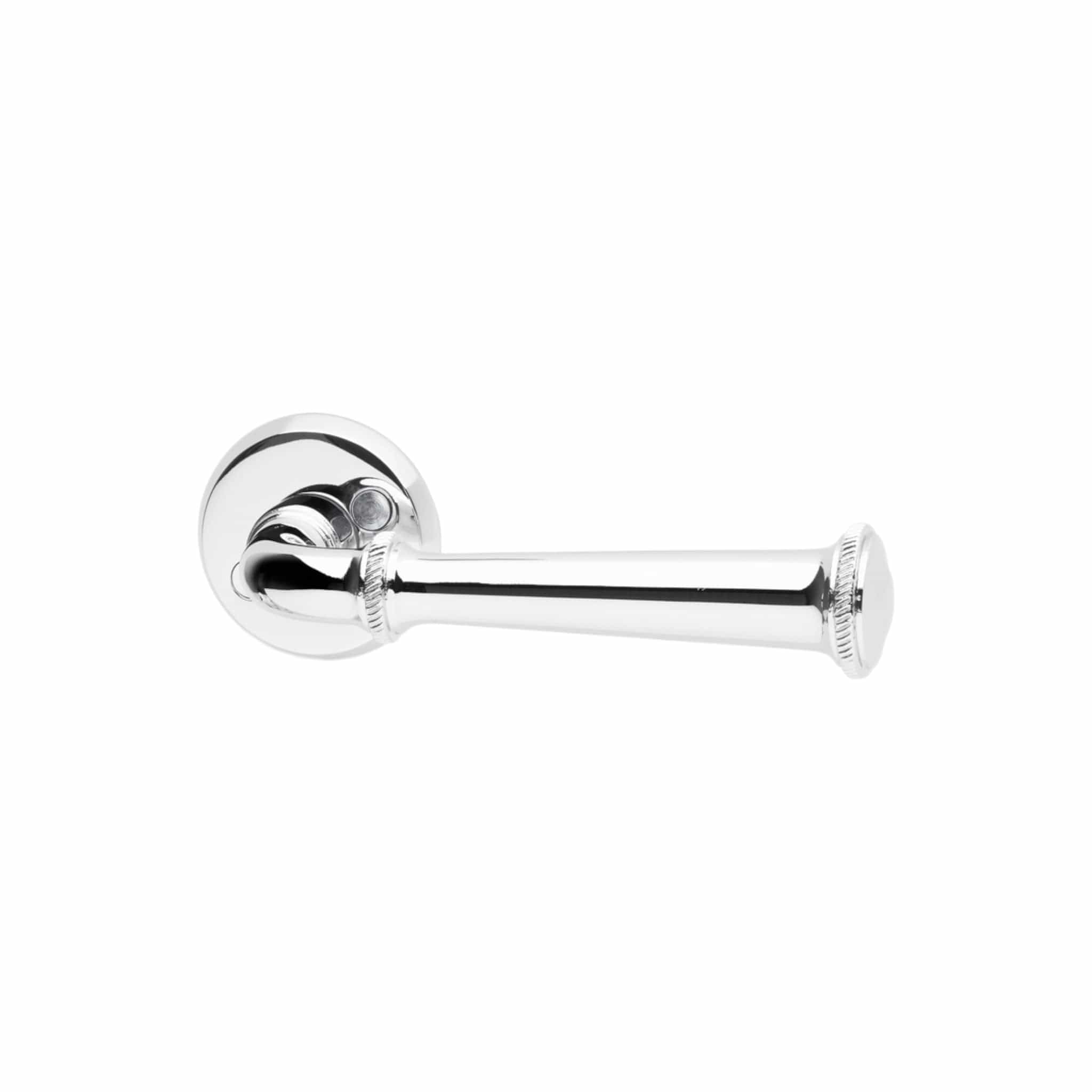Bergamo | Dørhåndtag i Blank Krom til hoveddør L 140 mm (C/C 30 mm) Habo HB-19971 FINICC