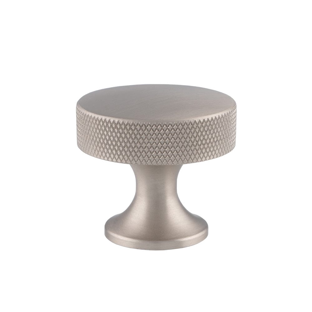 Berlin | Knop i Rustfrit Stål Finish Ø 38 mm x D 34 mm Alexander & Wilks AW841-38-SN FINICC