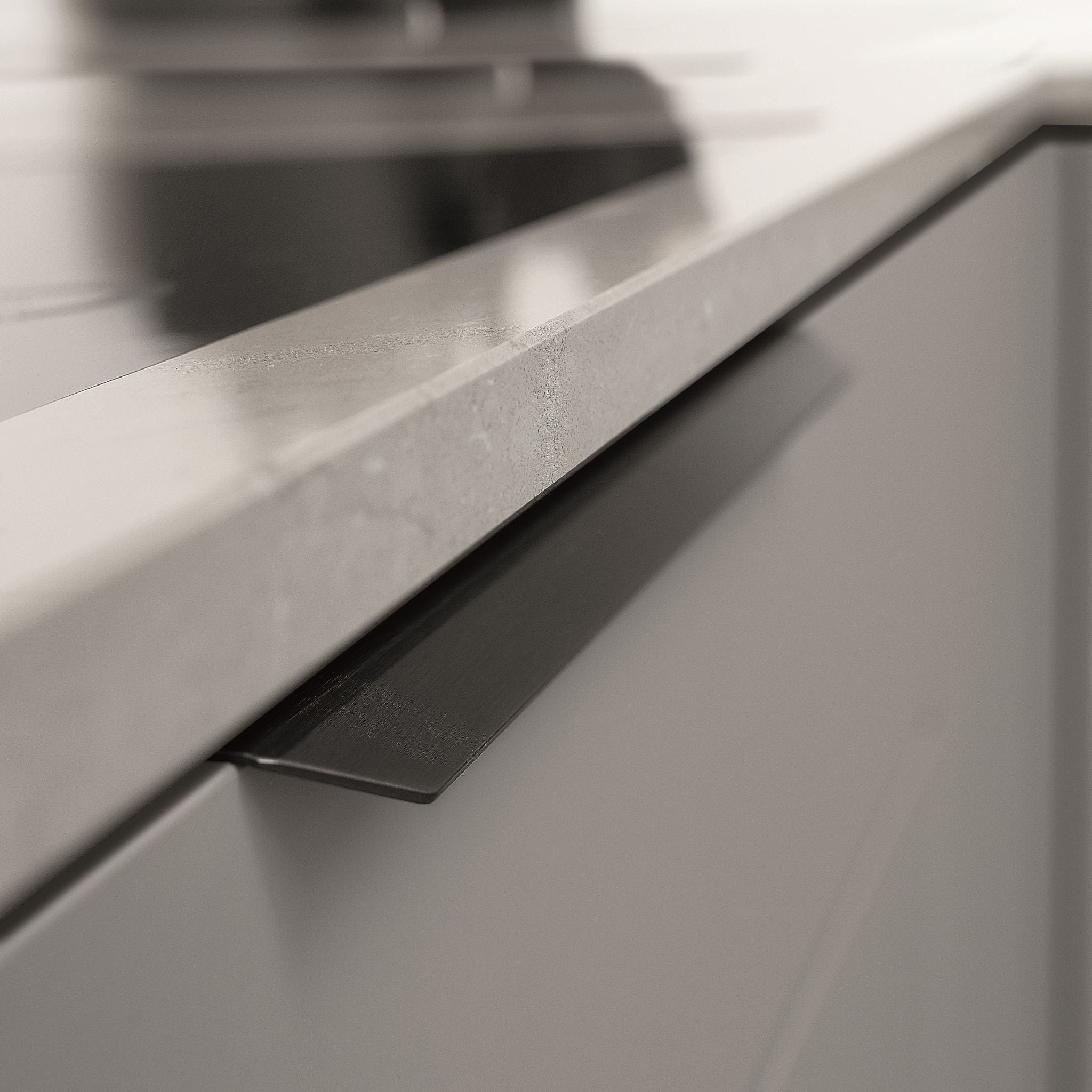 Blaze 2 | Greb i Børstet Mat Sort Furnipart FINICC