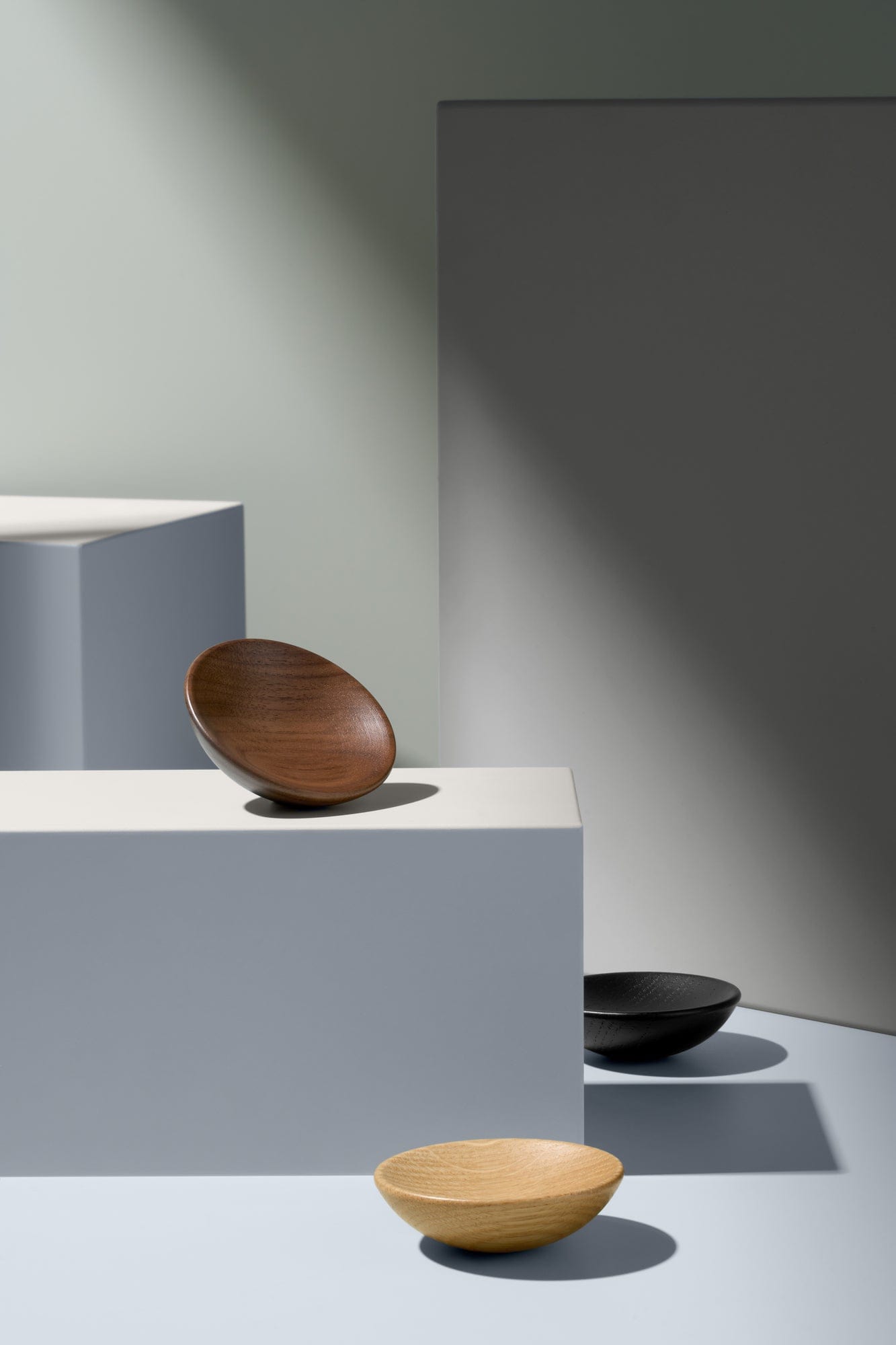 Bowl | Møbelknop eller Knage i Sortbejdset Træ Ø 65 mm x D 20 mm Vonsild VS-105920065-994 FINICC