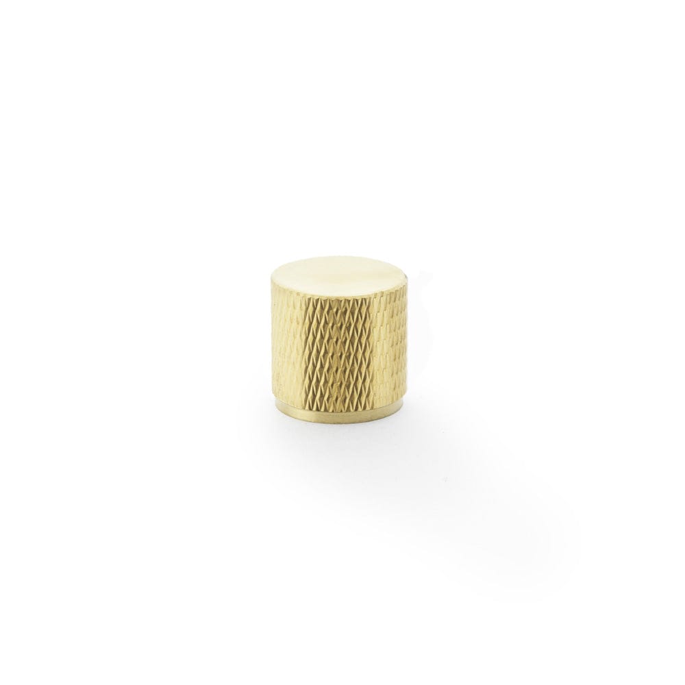 Brunel | Knop i Børstet Messing med Lak Ø 20 mm x D 20 mm Alexander & Wilks AW800-20-SBPVD FINICC