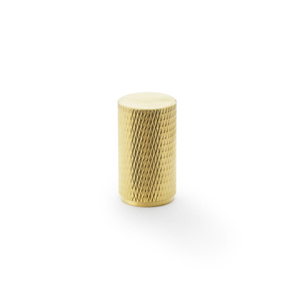 Brunel | Knop i Børstet Messing med Lak Ø 20 mm x D 35 mm Alexander & Wilks AW800-35-SBPVD FINICC