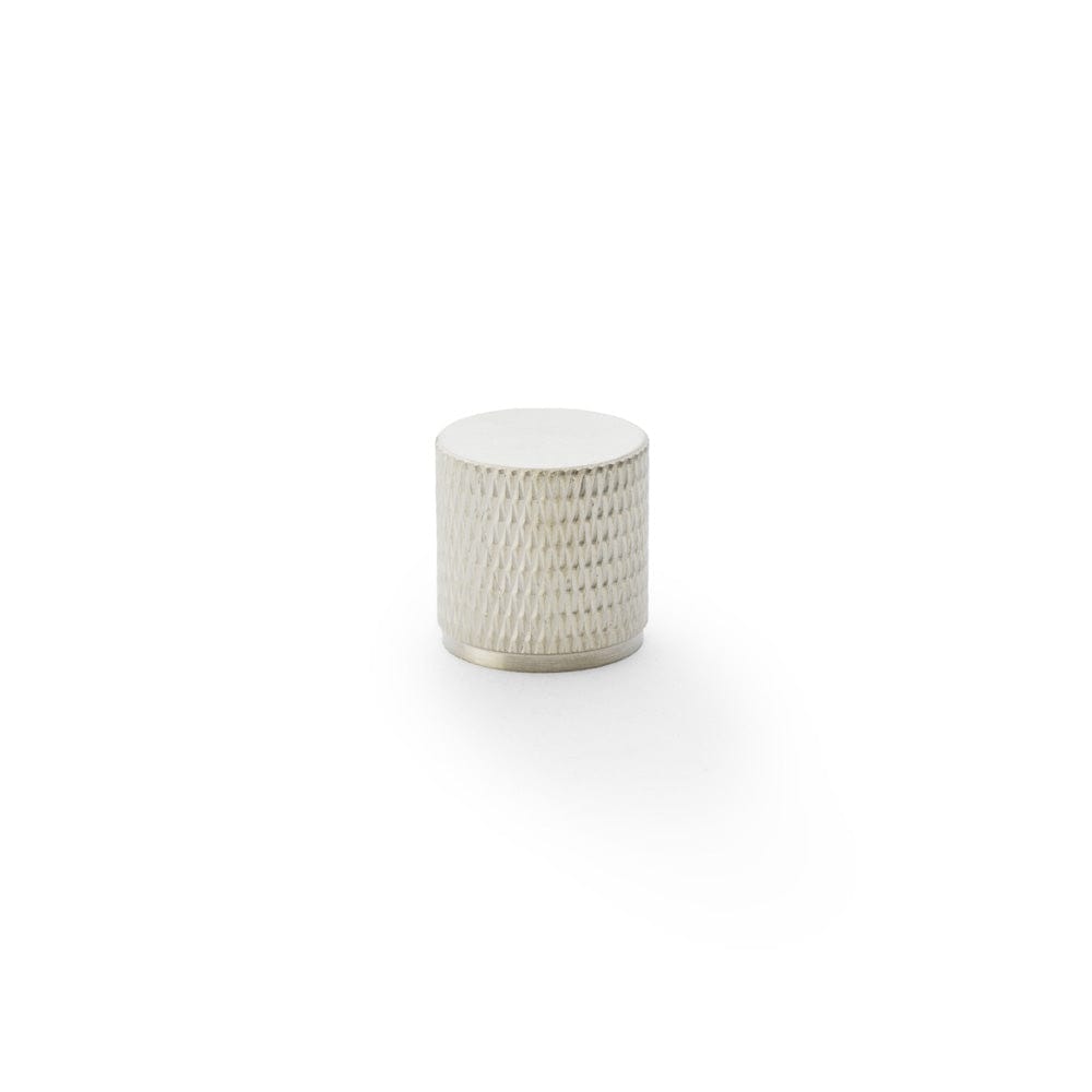 Brunel | Knop i Rustfrit Stål Finish Ø 20 mm x D 20 mm Alexander & Wilks AW800-20-SN FINICC