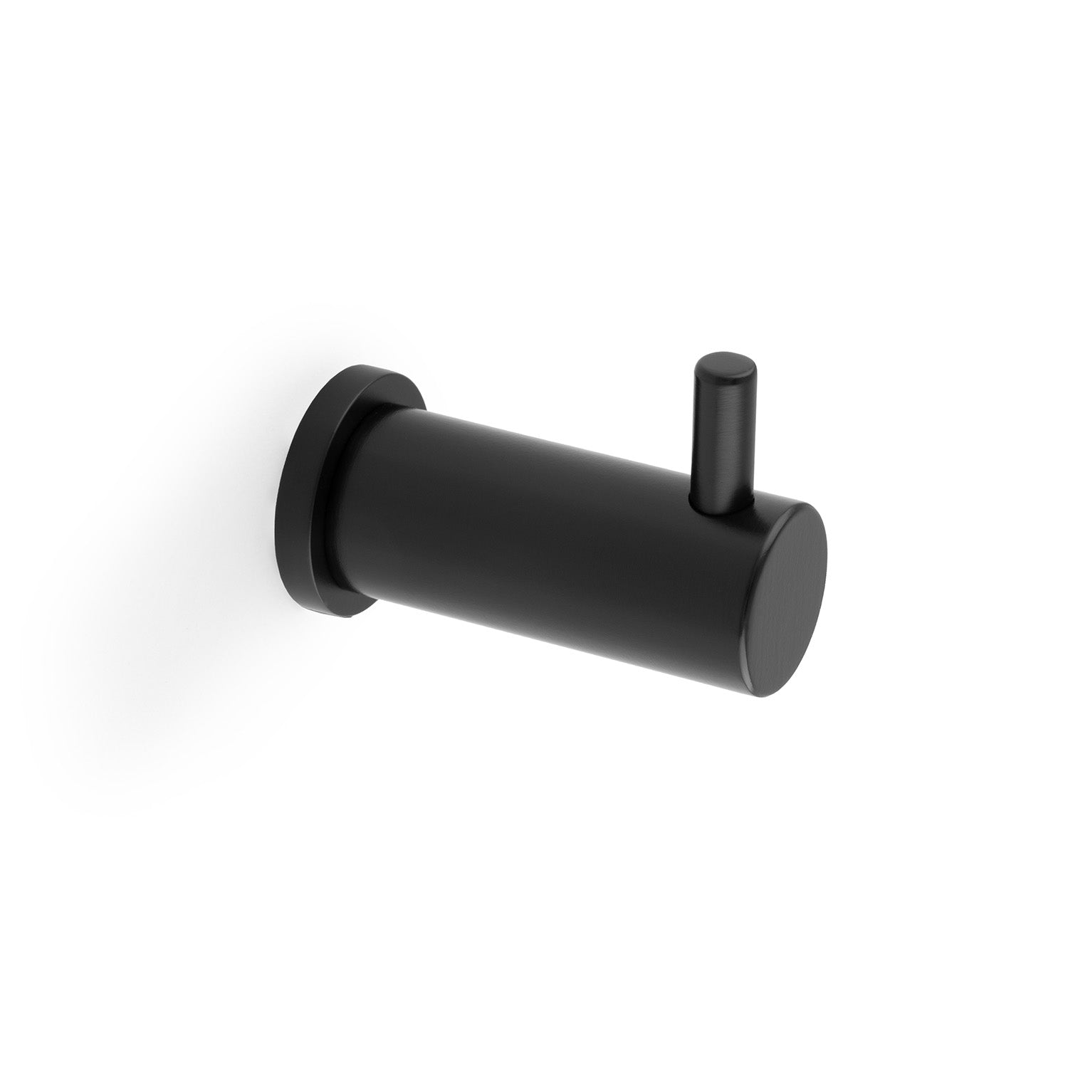 Brunel Plain | Knage i Sort Ø 18 mm x D 48 mm Alexander & Wilks AW777BL FINICC