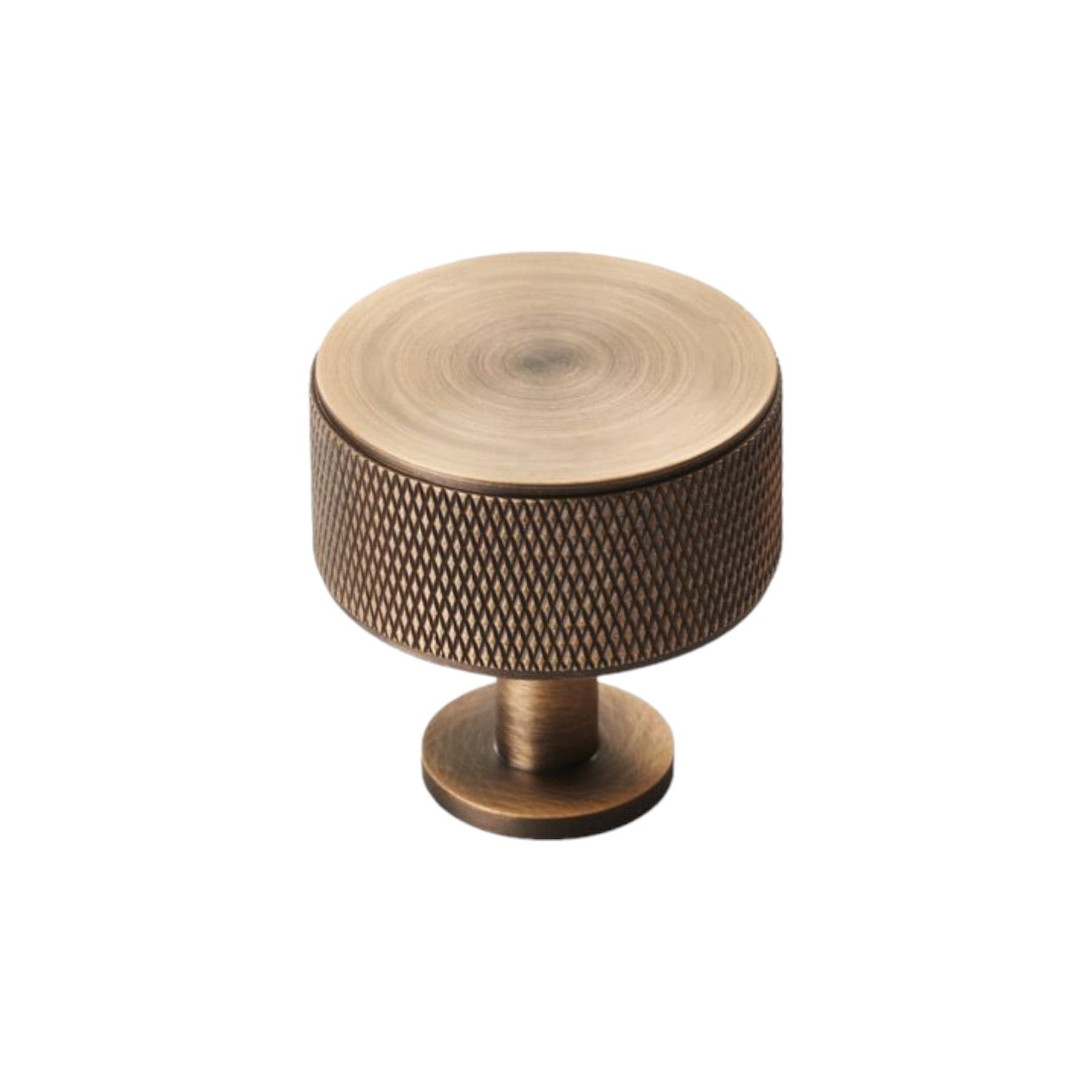 Carlisle Cross Radio | Knop i Antik Messing Ø 35 mm x D 34 mm Carlisle Brass FTD703AB FINICC