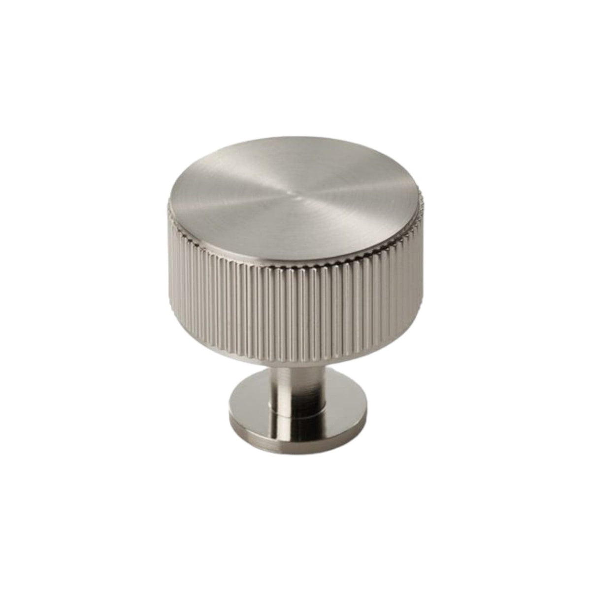Carlisle Lines Radio | Knop i Børstet Rustfrit Stål Finish Ø 35 mm x D 34 mm Carlisle Brass FTD713SN FINICC