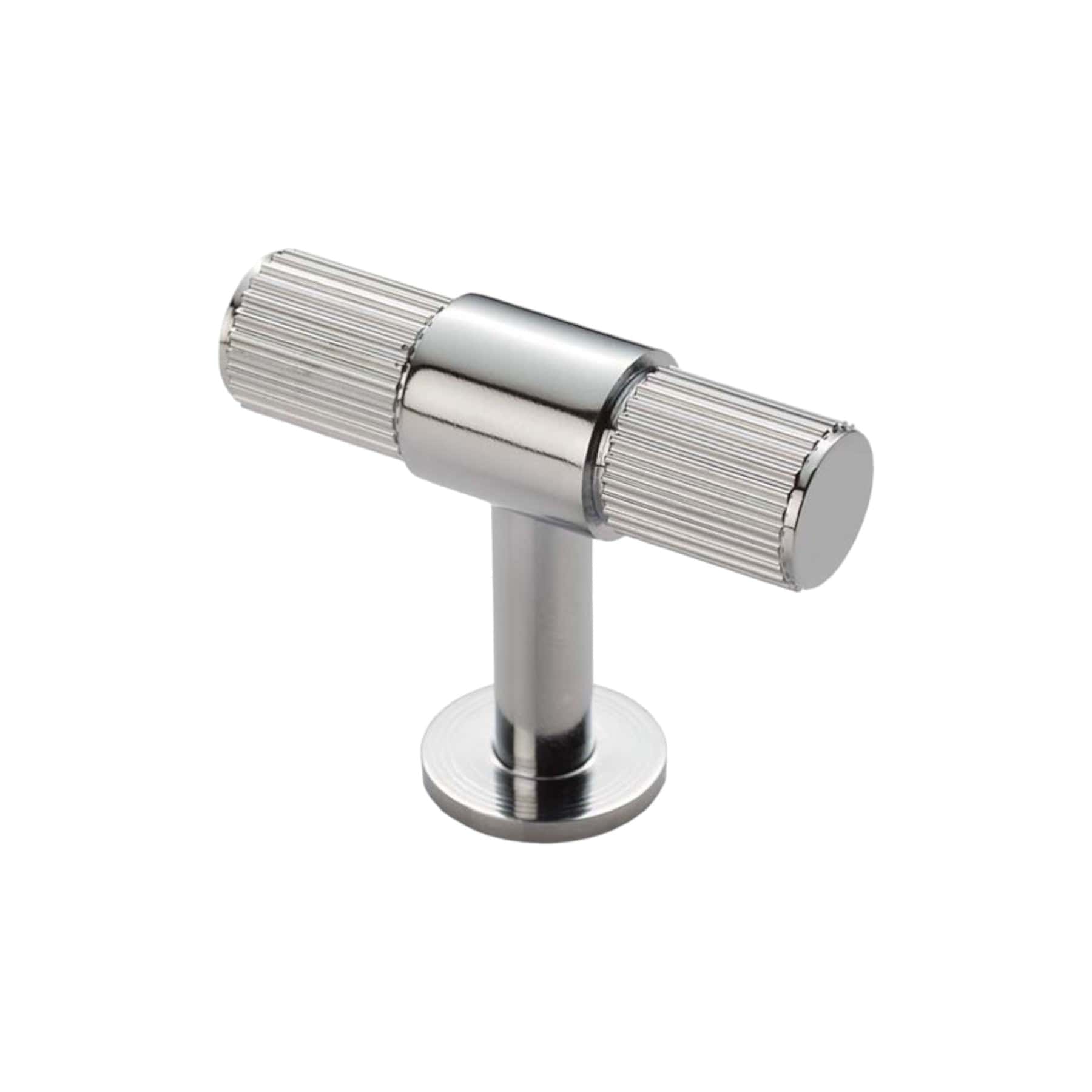 Carlisle Lines T-Bar | Greb/Knop i Blank Krom L 50 mm x D 40 mm Carlisle Brass FTD711CP FINICC