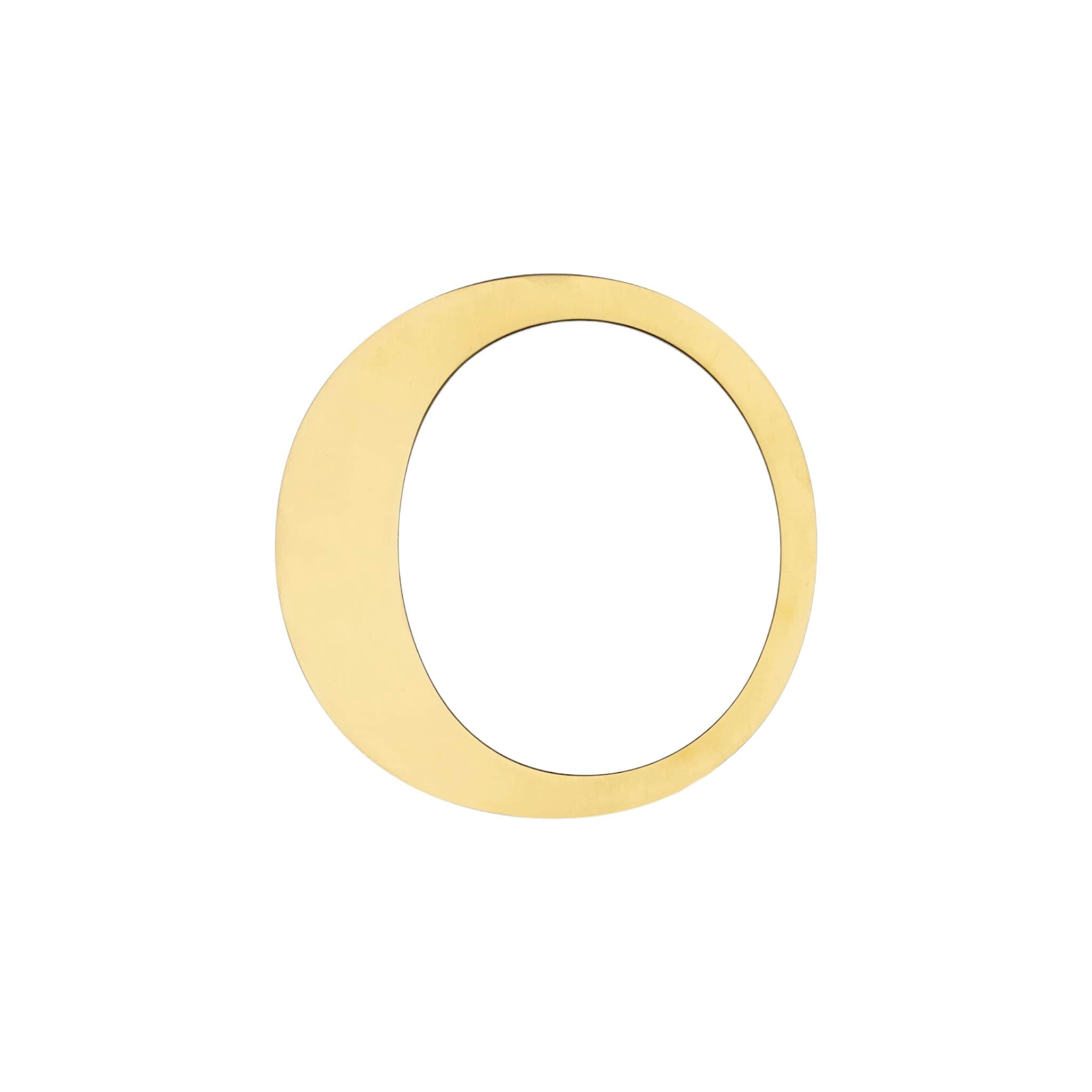 Century | Husnummer och -bokstäver i Mässing