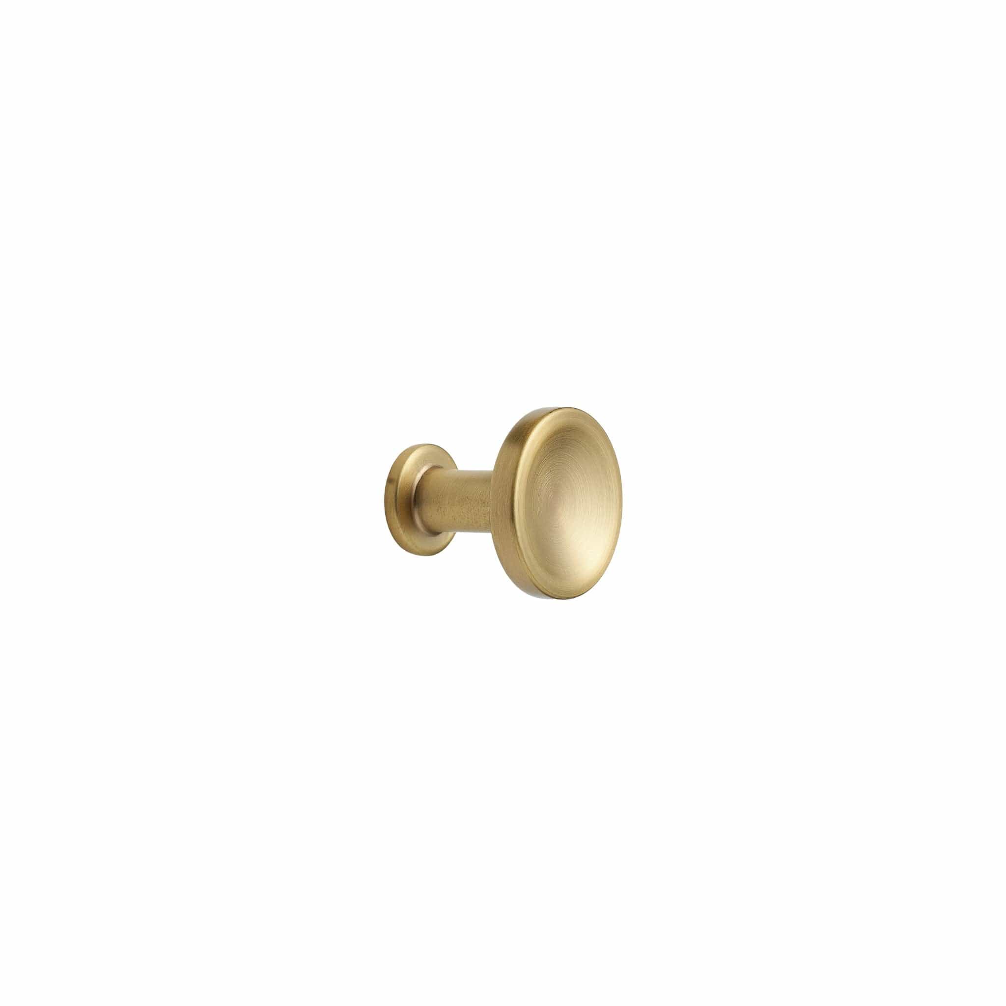 Chateau | Knop i Børstet Messing Ø 30 mm x D 30 mm Furnipart FP-555120030-35 FINICC