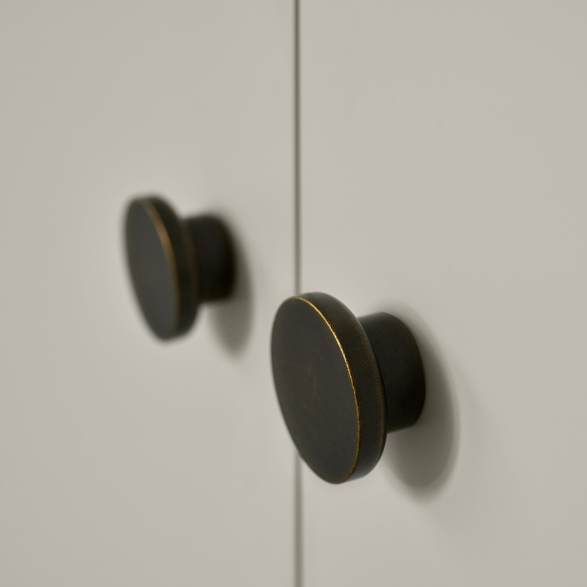 Circle | Knop i Antik Brun Ø 50 mm x D 24 mm Furnipart FP-555520050-23 FINICC