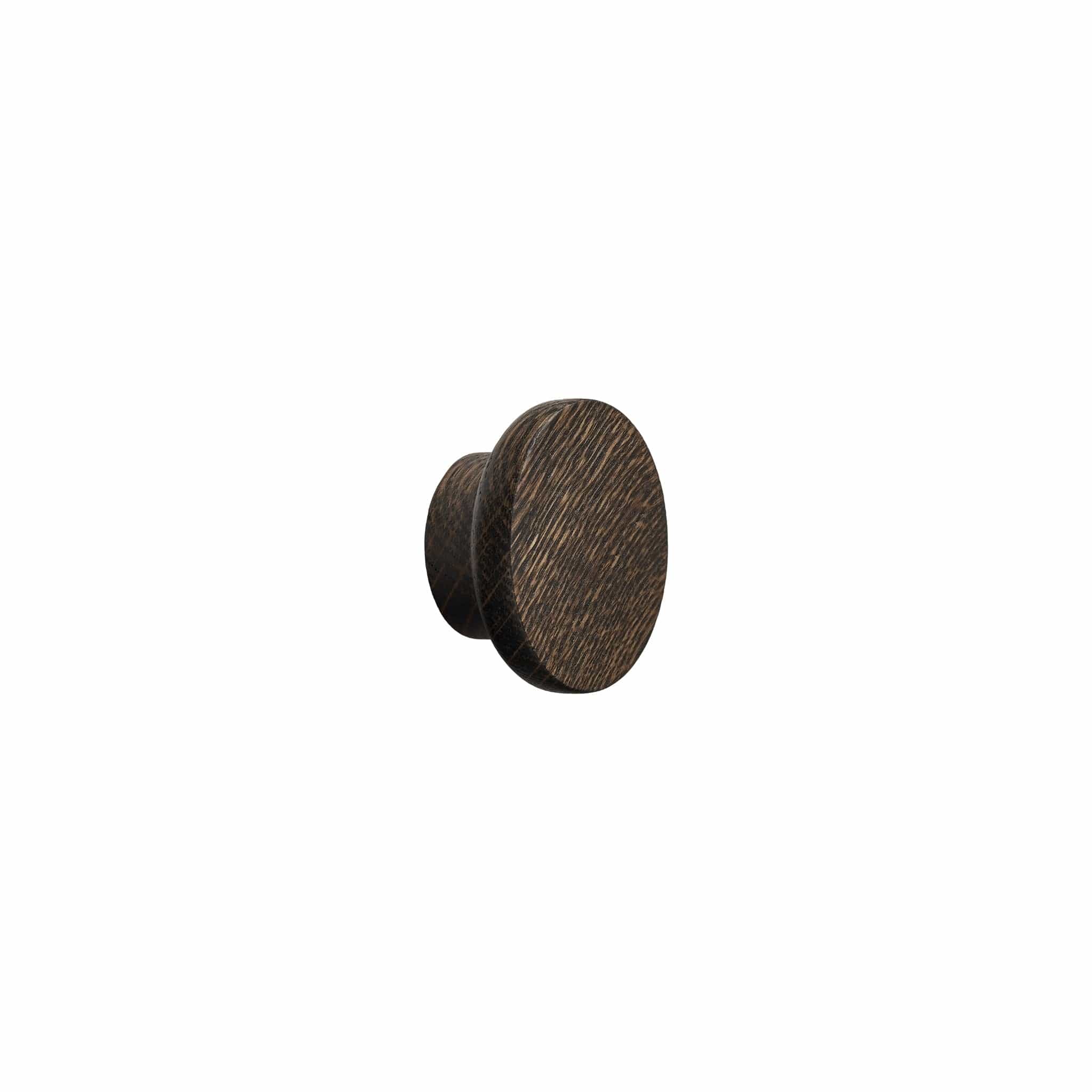 Circle | Knop i Mørkebrun Eg Ø 50 mm x D 24 mm Furnipart FP-103820050-056 FINICC