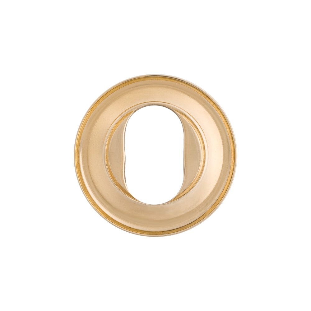 Classic | Cylinderring til hoveddør i Blank Messing uden Lak Ø 58 mm x D 4 mm (C/C 30 mm) Sibes KC-235183 FINICC