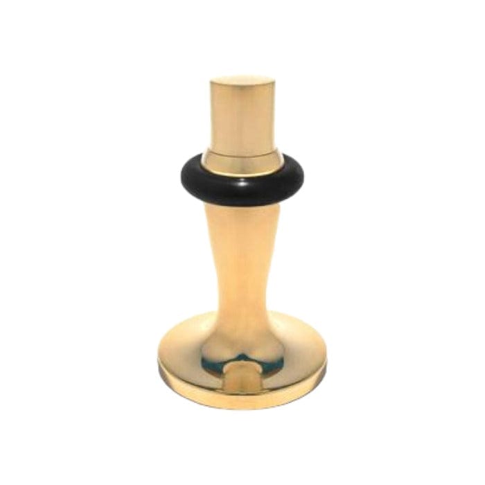 Classic | Dørstopper i Blank Messing uden Lak / Sort Ø 45 mm x H 77 mm Sibes KC-230620 FINICC