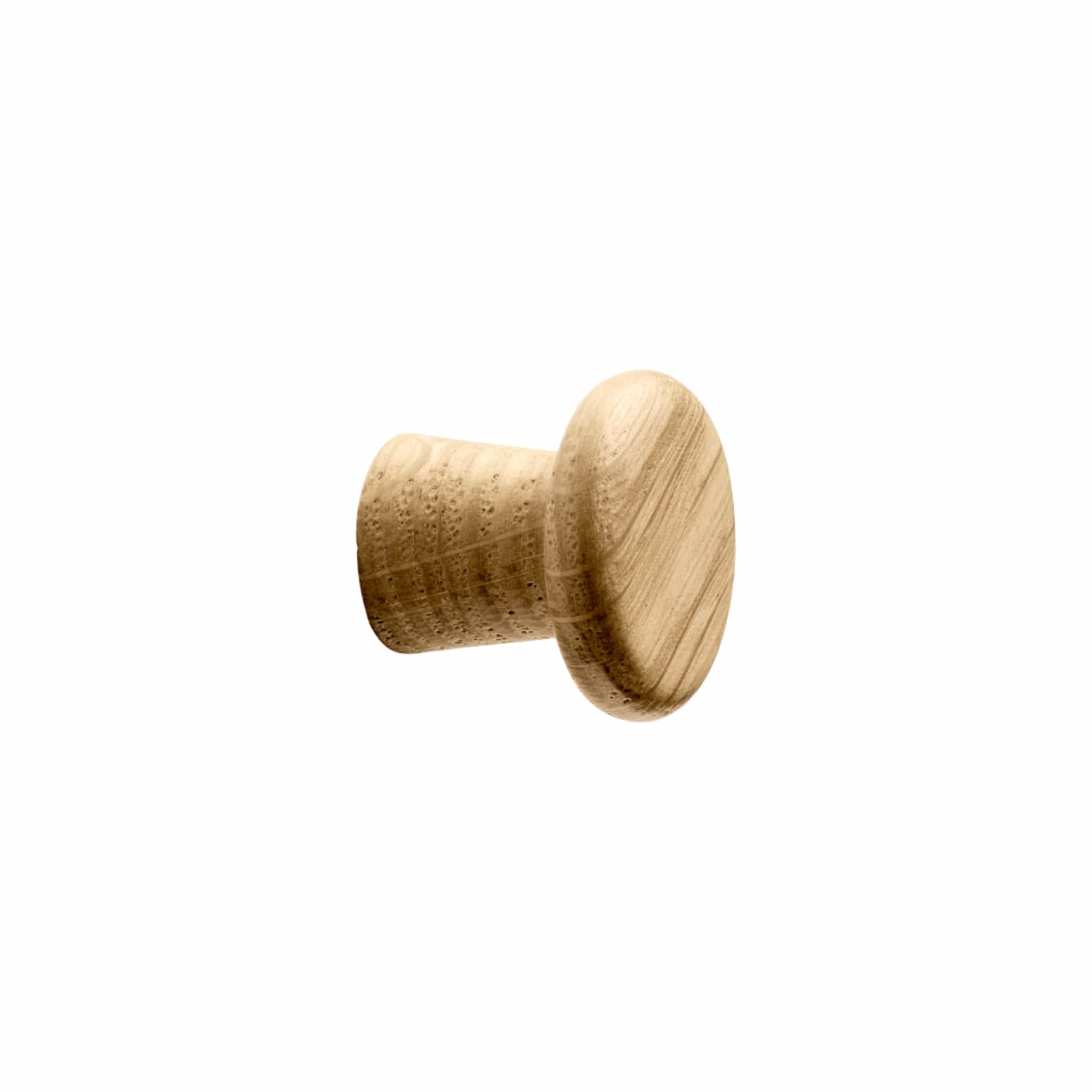 Classis | Knop/Knage i Lakeret Eg Ø 22 mm x D 25 mm Vonsild VS-106920025-052 FINICC