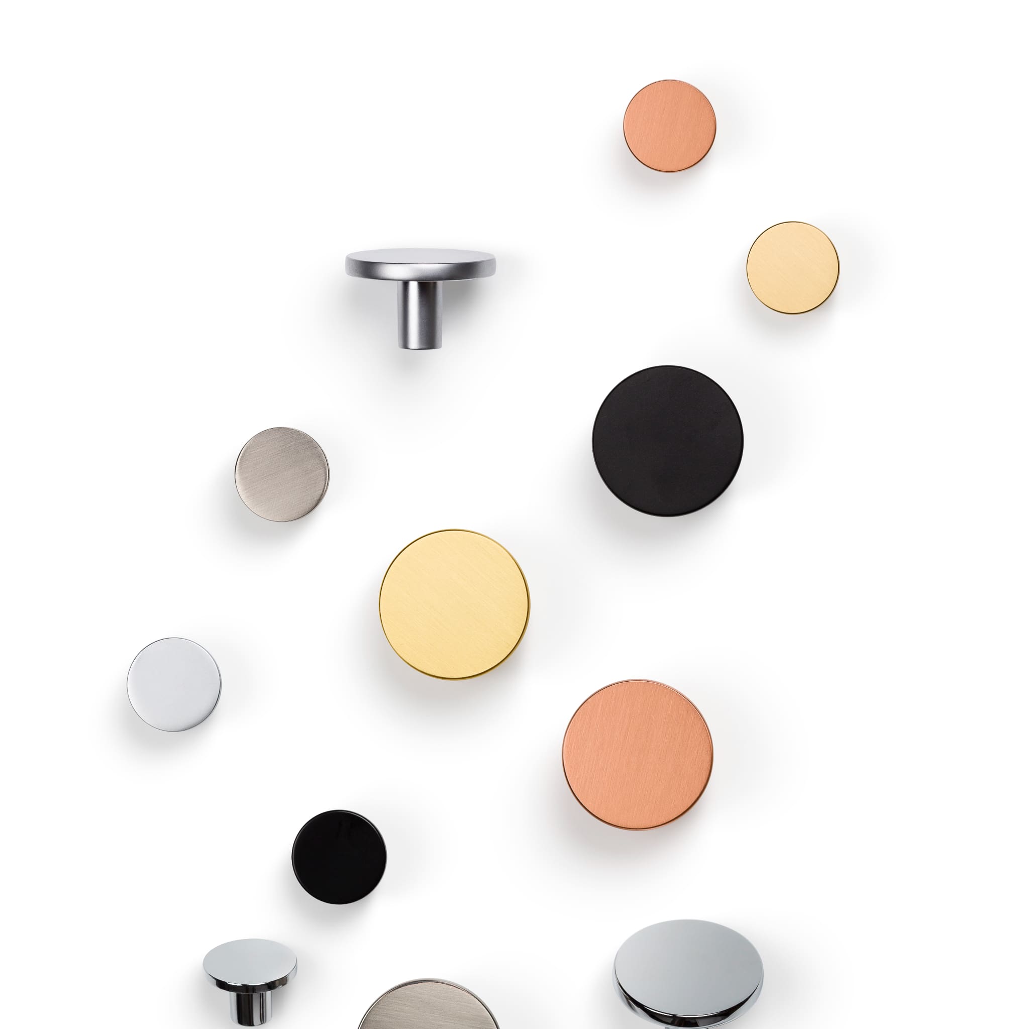 Como Big | Knop i Rustfrit Stål Finish Ø 41 mm x D 25 mm Viefe VF-0168041Z23 FINICC