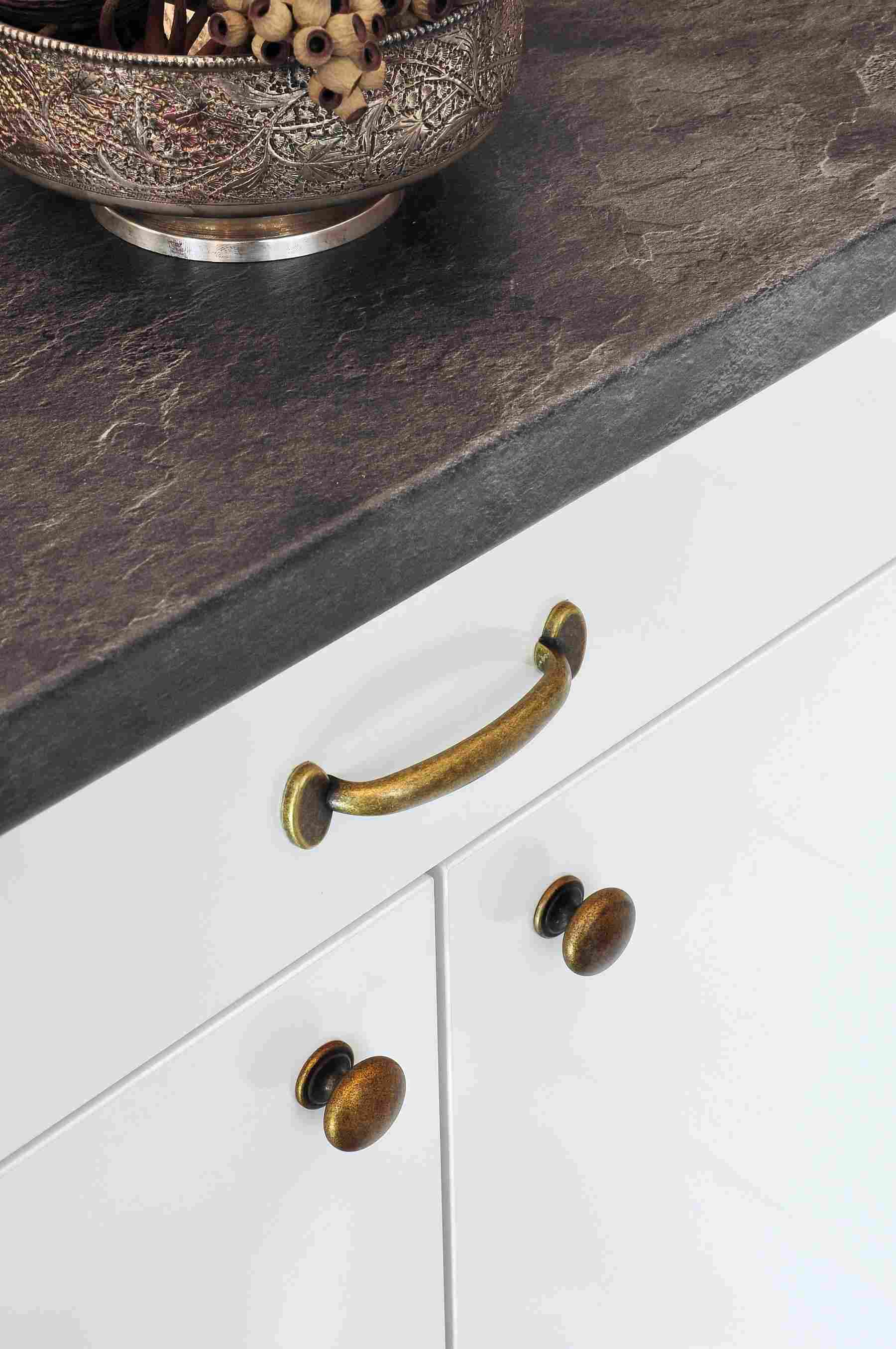 Count | Knop i Antik Messing Ø 33 mm x D 28 mm SIRO SR-1533-33ZN10 FINICC