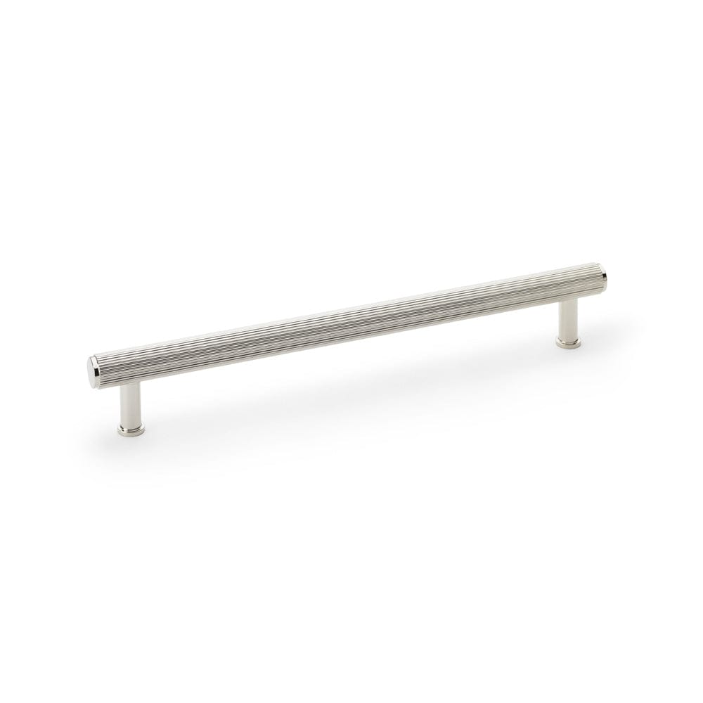 Crispin Reeded | Greb i Blank Nikkel L 262 mm (C/C 224 mm) Alexander & Wilks AW809R-224-PN FINICC