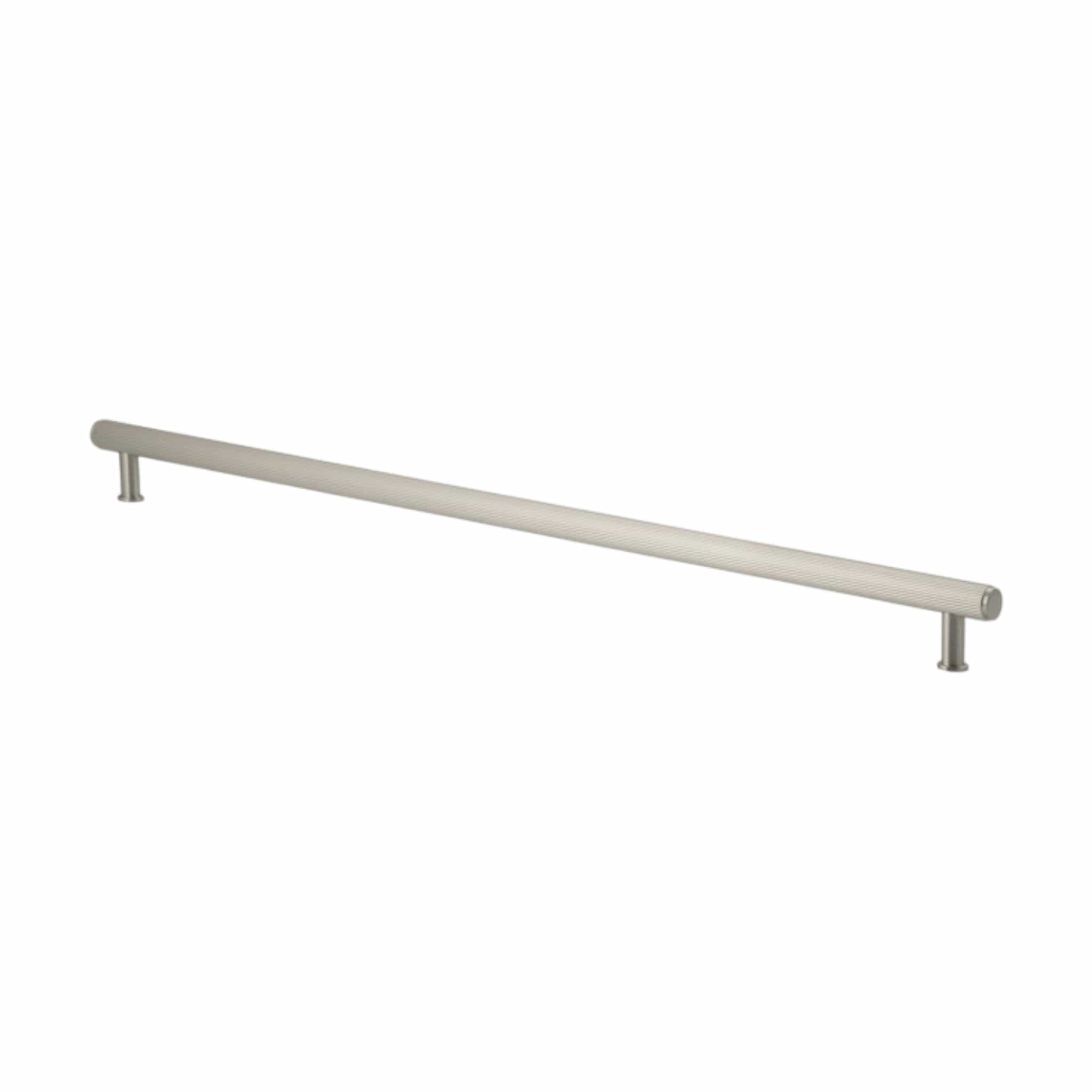 Crispin Reeded | Greb i Rustfrit Stål Finish L 485 mm (C/C 448 mm) Alexander & Wilks AW809R-448-SN FINICC